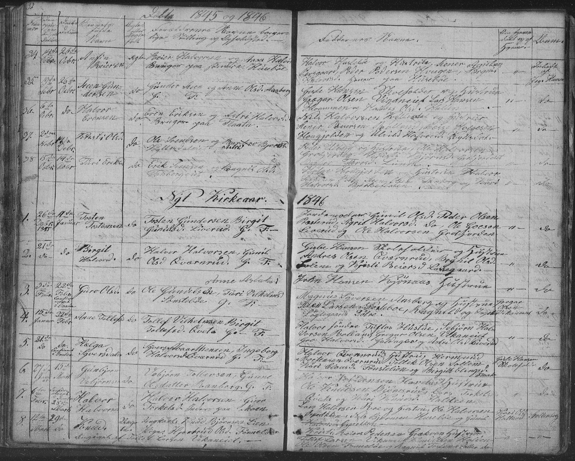 Nore kirkebøker, AV/SAKO-A-238/F/Fc/L0002: Parish register (official) no. III 2, 1836-1861, p. 32