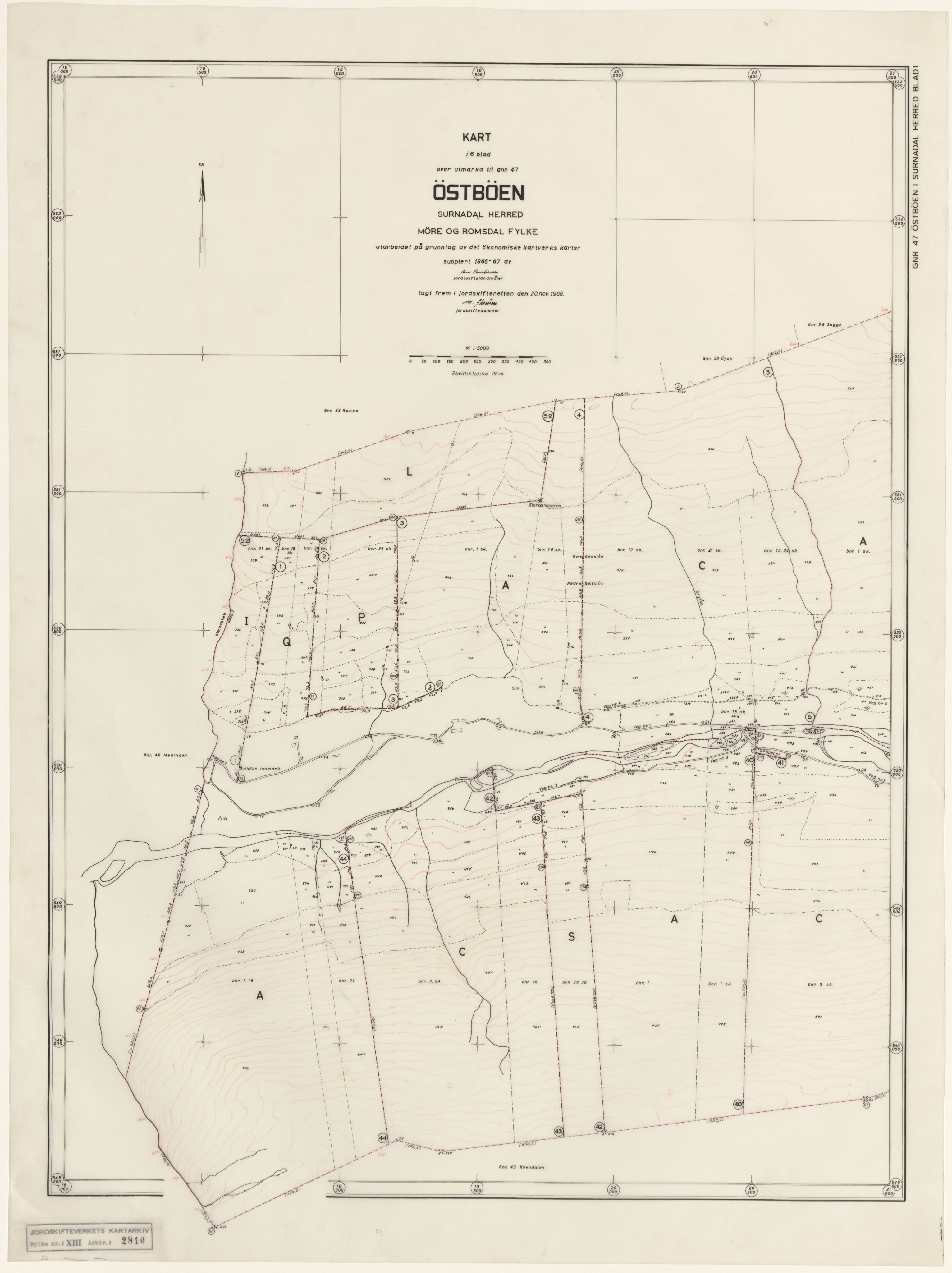 Jordskifteverkets kartarkiv, AV/RA-S-3929/T, 1859-1988, p. 3532