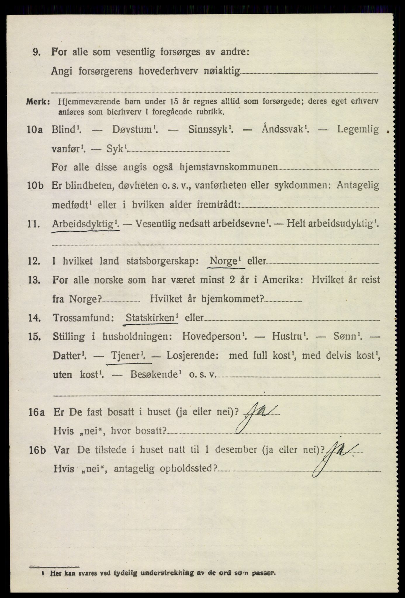 SAH, 1920 census for Romedal, 1920, p. 7766