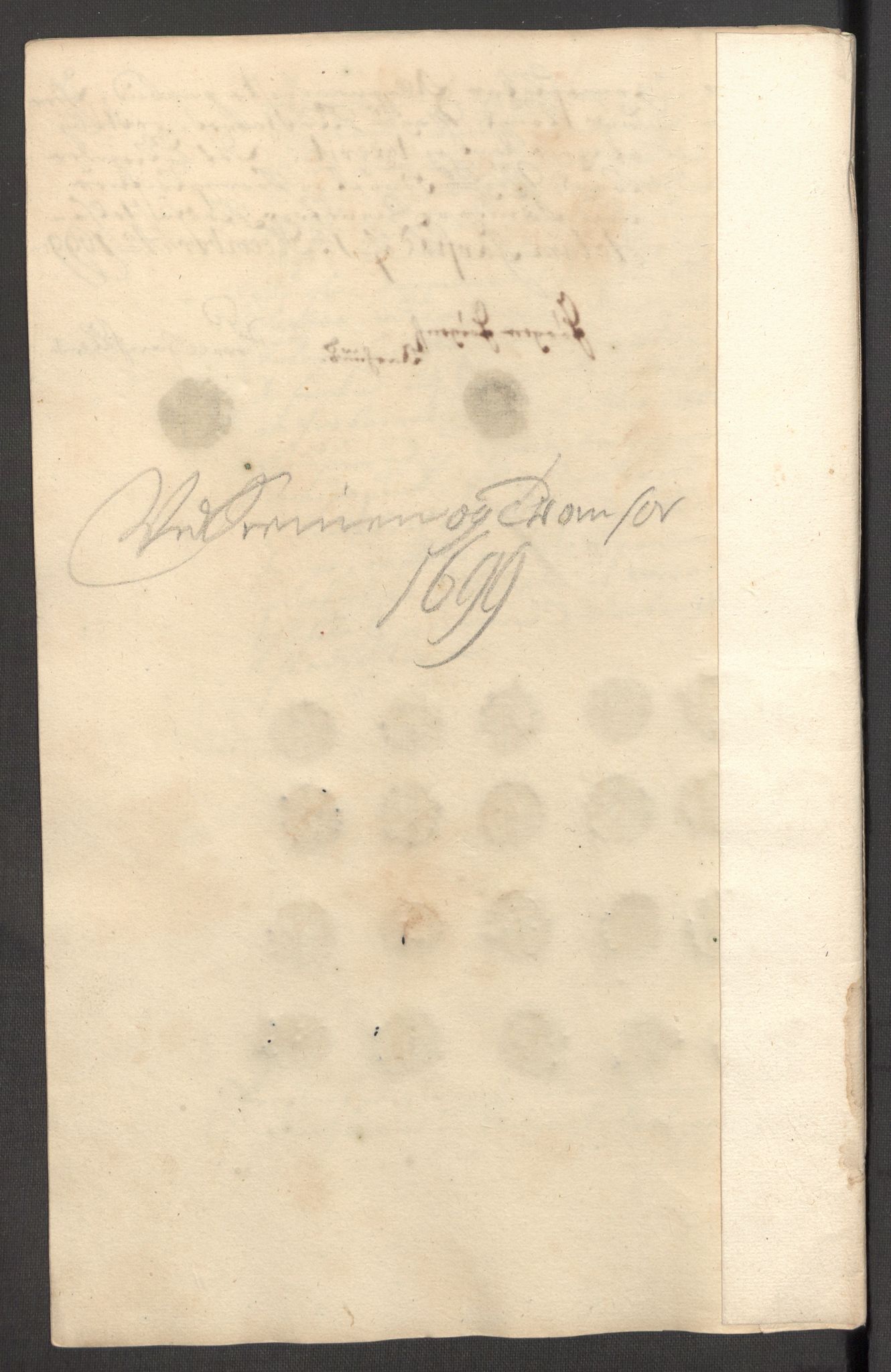 Rentekammeret inntil 1814, Reviderte regnskaper, Fogderegnskap, AV/RA-EA-4092/R68/L4754: Fogderegnskap Senja og Troms, 1697-1699, p. 304