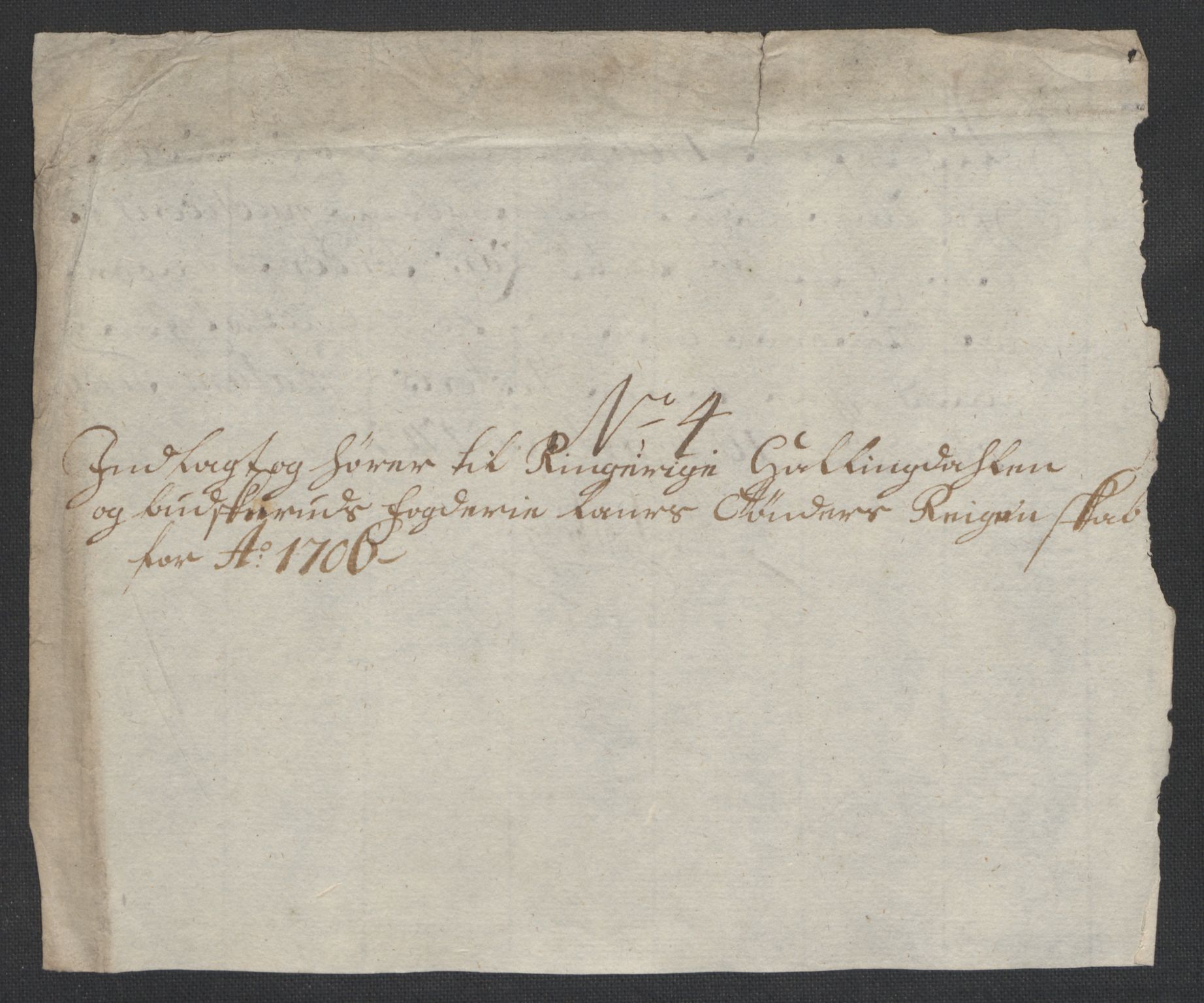 Rentekammeret inntil 1814, Reviderte regnskaper, Fogderegnskap, AV/RA-EA-4092/R22/L1465: Fogderegnskap Ringerike, Hallingdal og Buskerud, 1706, p. 172