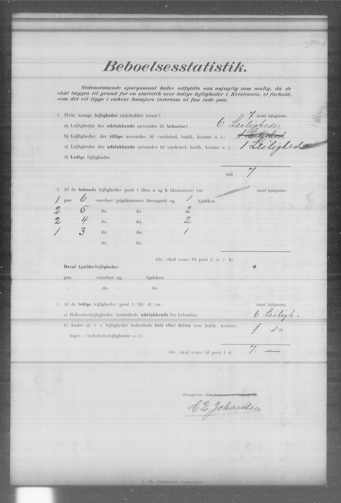 OBA, Municipal Census 1902 for Kristiania, 1902, p. 9390