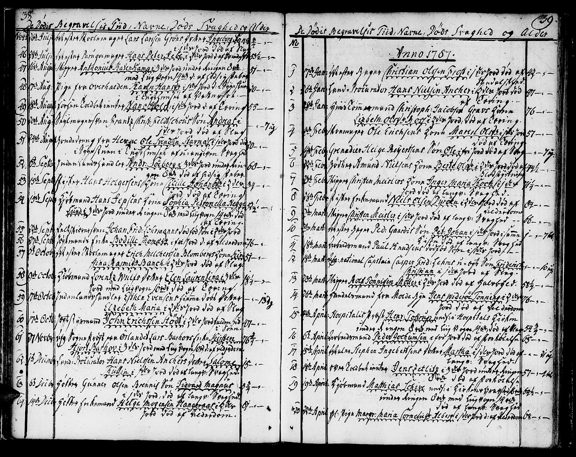 Ministerialprotokoller, klokkerbøker og fødselsregistre - Sør-Trøndelag, SAT/A-1456/602/L0106: Parish register (official) no. 602A04, 1774-1814, p. 38-39