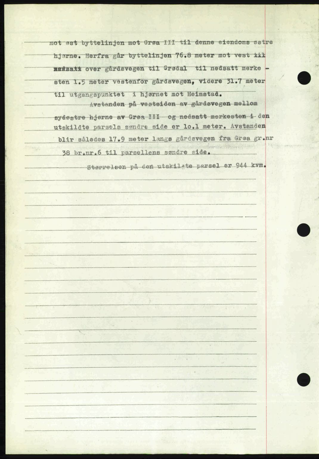 Nordmøre sorenskriveri, AV/SAT-A-4132/1/2/2Ca: Mortgage book no. A105, 1947-1947, Diary no: : 1504/1947