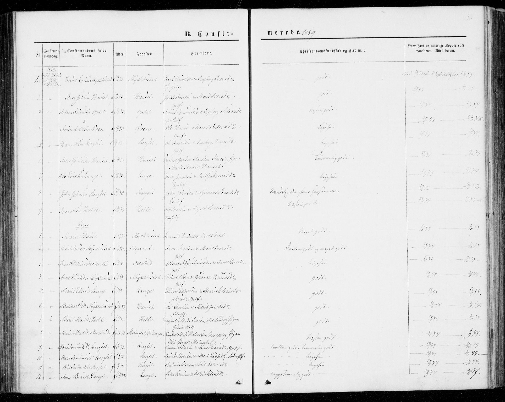 Ministerialprotokoller, klokkerbøker og fødselsregistre - Møre og Romsdal, SAT/A-1454/554/L0643: Parish register (official) no. 554A01, 1846-1879, p. 146