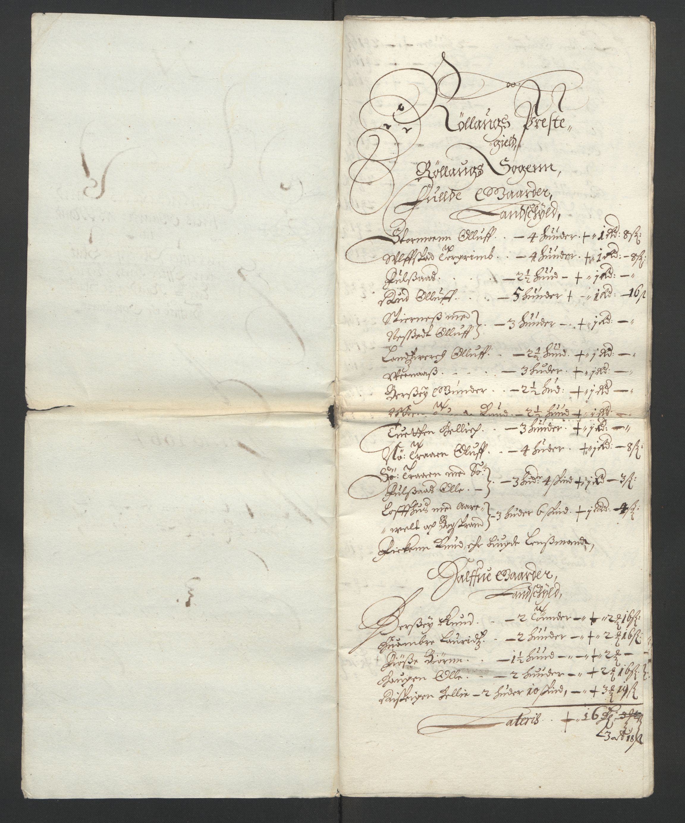 Rentekammeret inntil 1814, Reviderte regnskaper, Lensregnskaper, RA/EA-5023/R/Rb/Rbn/L0006: Numedal og Sandsvær len, 1660-1664