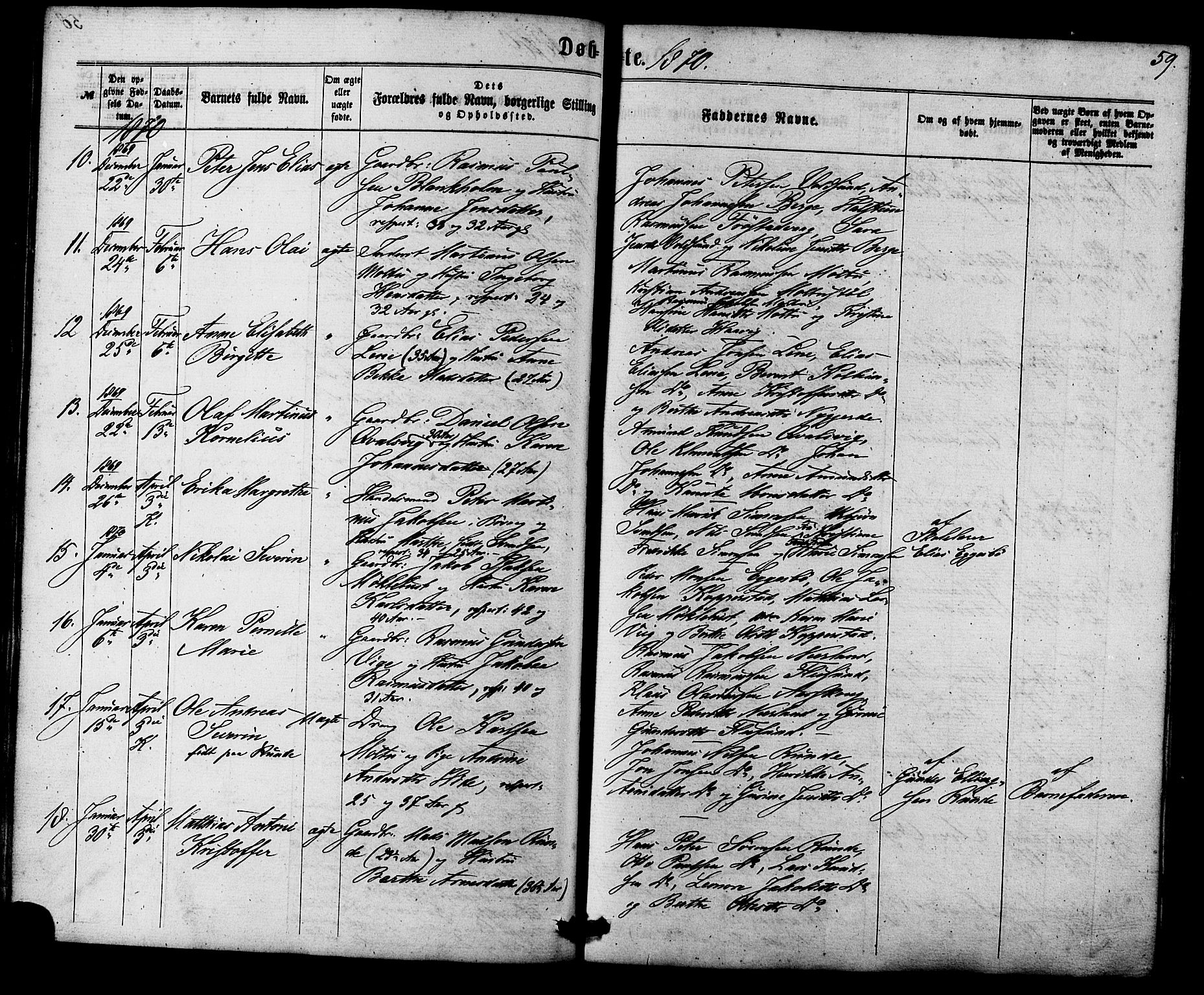 Ministerialprotokoller, klokkerbøker og fødselsregistre - Møre og Romsdal, AV/SAT-A-1454/507/L0071: Parish register (official) no. 507A06, 1863-1878, p. 59