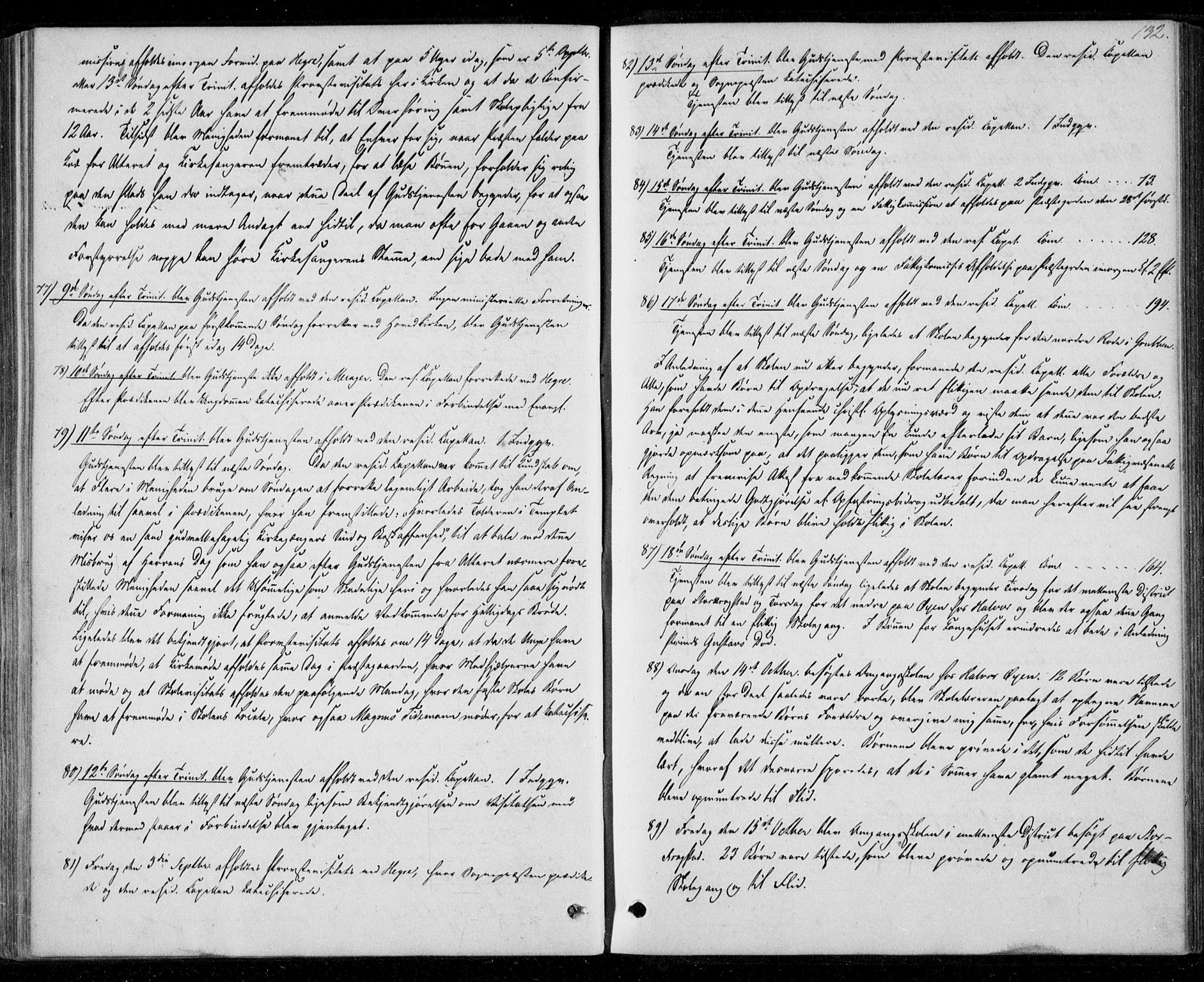 Ministerialprotokoller, klokkerbøker og fødselsregistre - Nord-Trøndelag, SAT/A-1458/706/L0040: Parish register (official) no. 706A01, 1850-1861, p. 132
