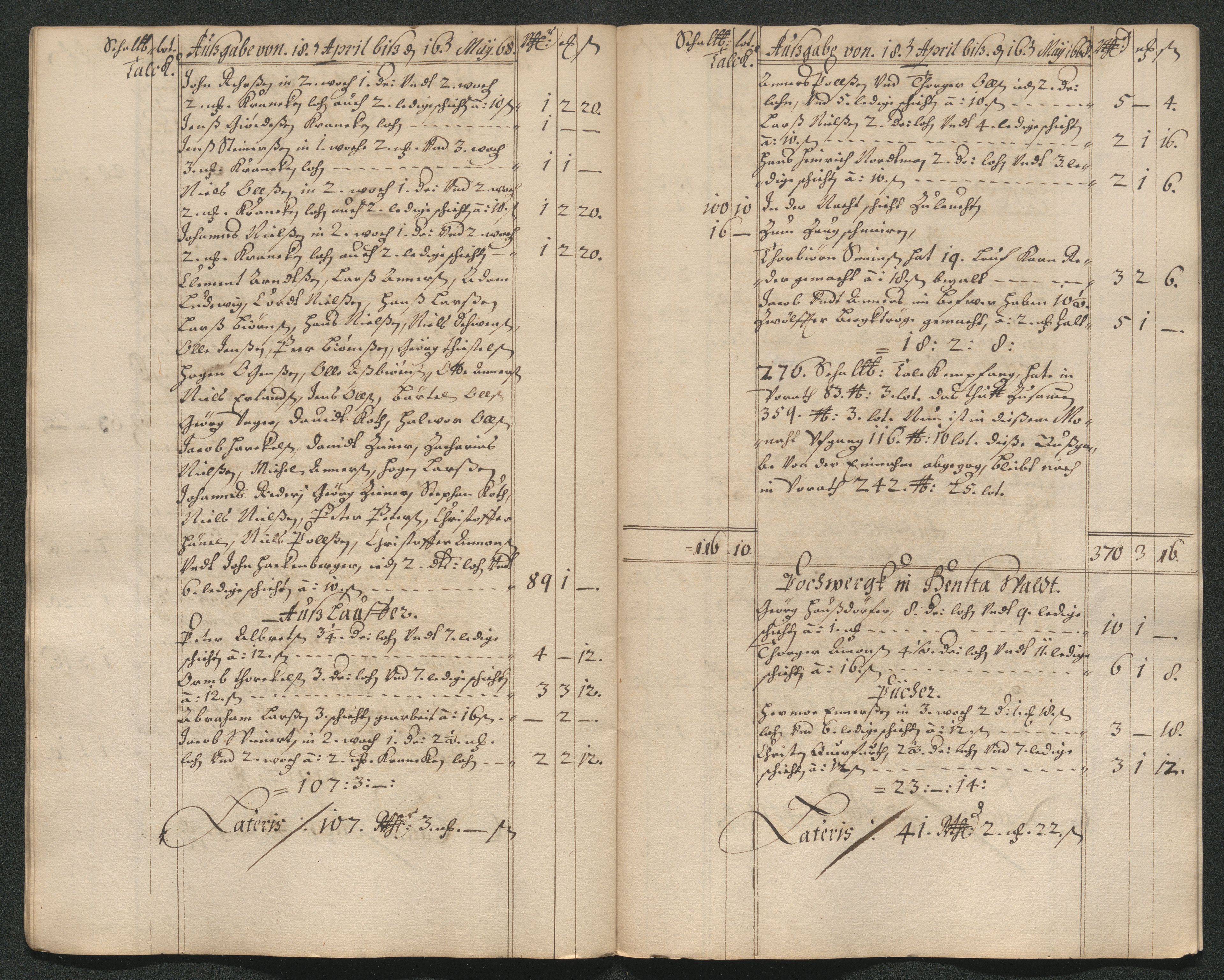 Kongsberg Sølvverk 1623-1816, AV/SAKO-EA-3135/001/D/Dc/Dcd/L0041: Utgiftsregnskap for gruver m.m. , 1668, p. 210