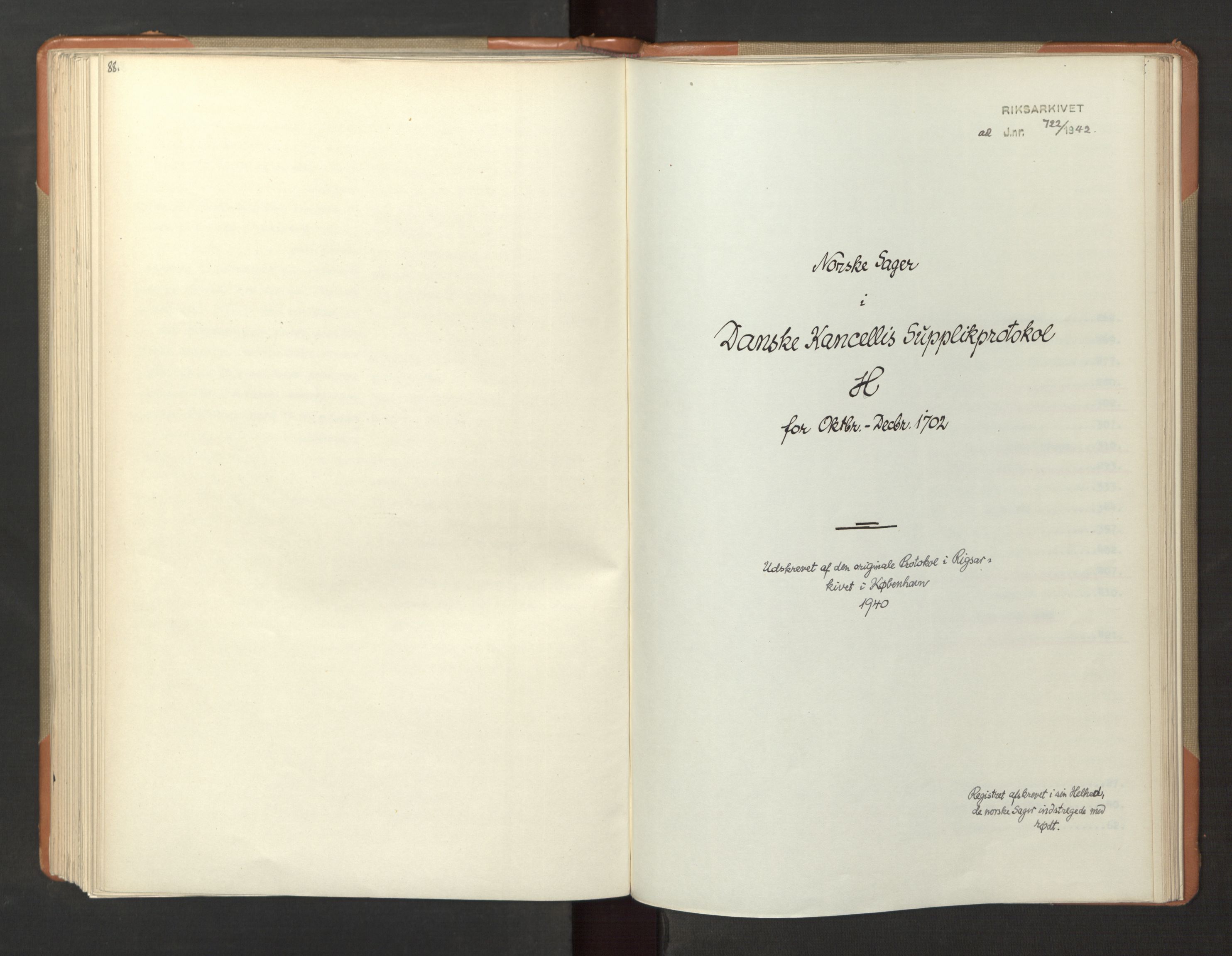 Avskriftsamlingen, AV/RA-EA-4022/F/Fa/L0070: Supplikker, 1702, p. 176