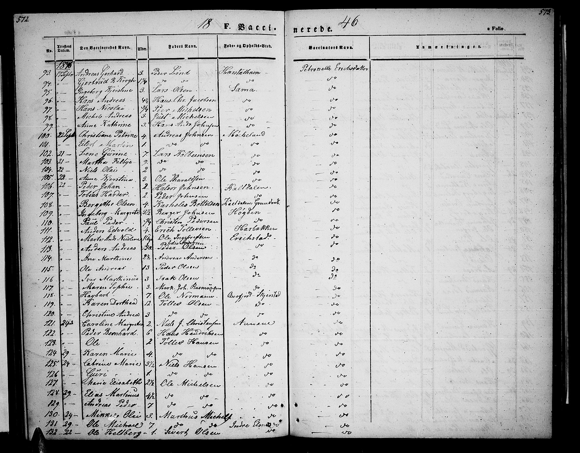 Trondenes sokneprestkontor, AV/SATØ-S-1319/H/Hb/L0006klokker: Parish register (copy) no. 6, 1845-1855, p. 572-573