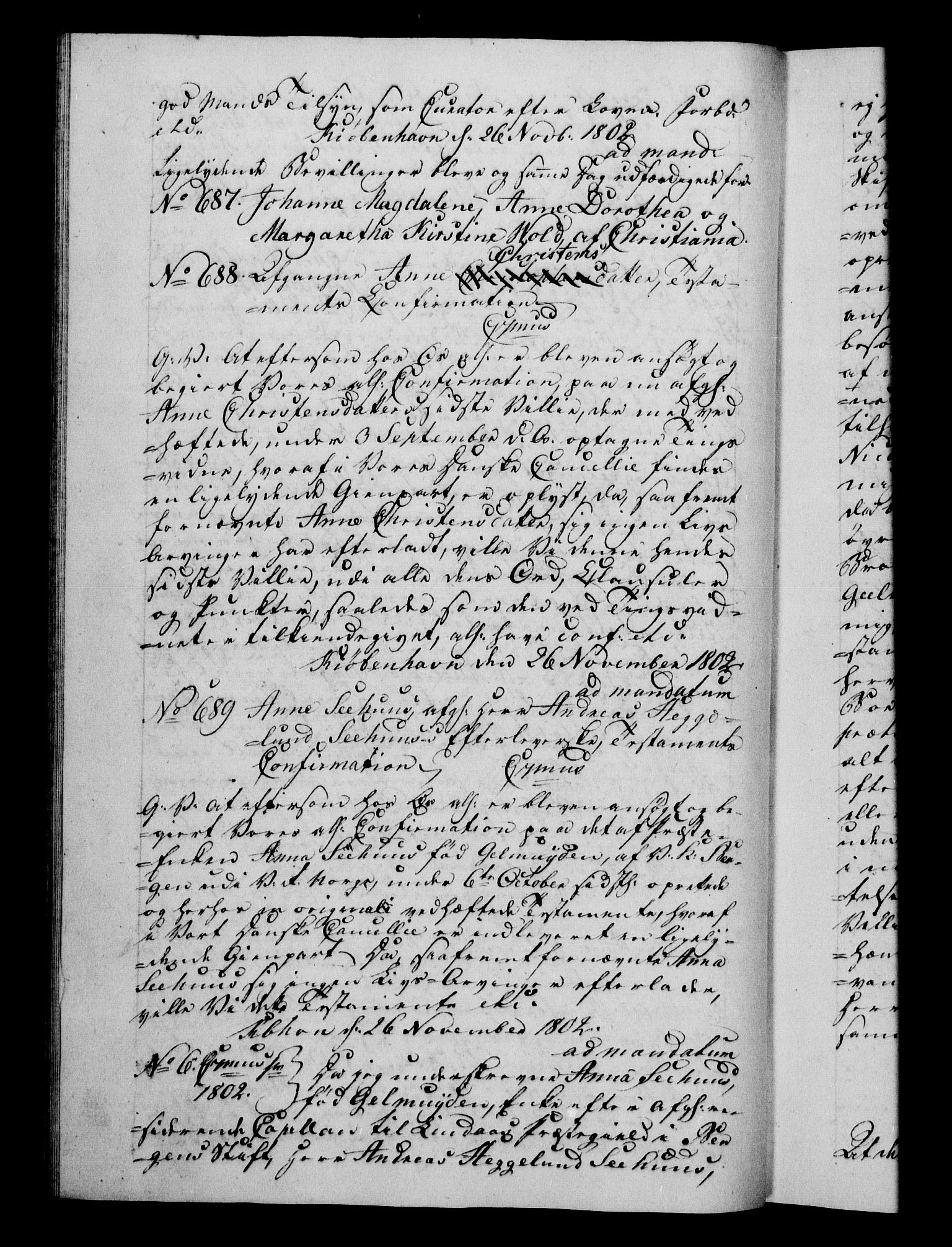 Danske Kanselli 1800-1814, RA/EA-3024/H/Hf/Hfb/Hfba/L0002: Registranter, 1802-1804, p. 93b