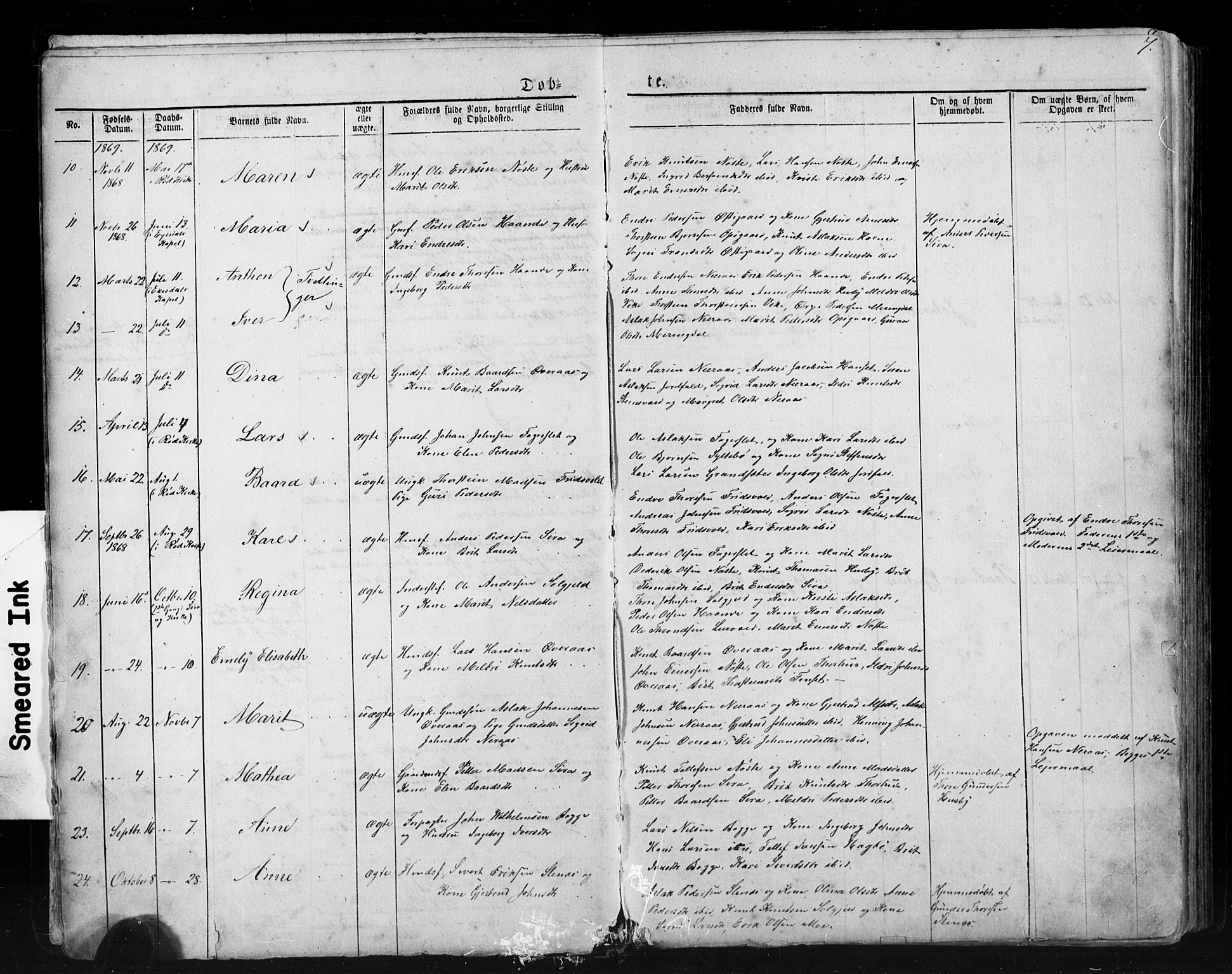 Ministerialprotokoller, klokkerbøker og fødselsregistre - Møre og Romsdal, SAT/A-1454/552/L0638: Parish register (copy) no. 552C01, 1867-1902, p. 7