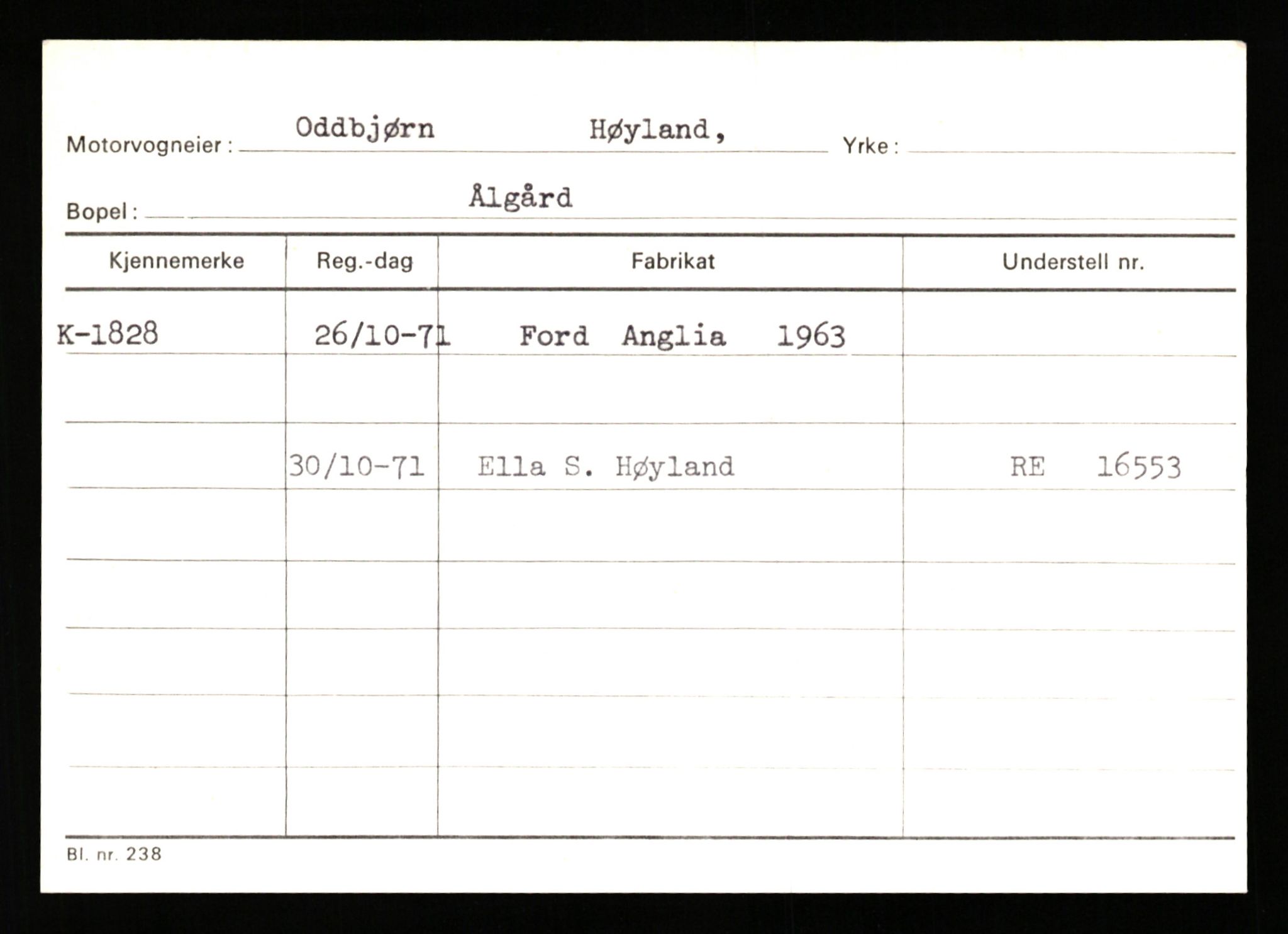 Stavanger trafikkstasjon, AV/SAST-A-101942/0/G/L0001: Registreringsnummer: 0 - 5782, 1930-1971, p. 1273