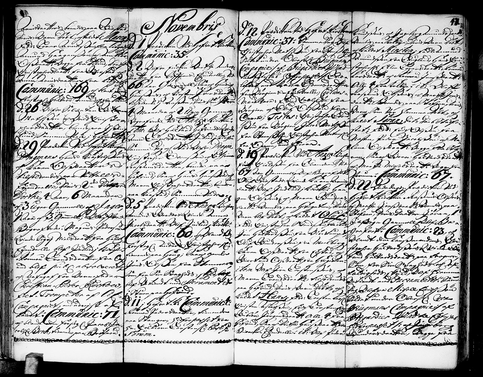 Ullensaker prestekontor Kirkebøker, AV/SAO-A-10236a/F/Fa/L0003: Parish register (official) no. I 3, 1711-1720, p. 47