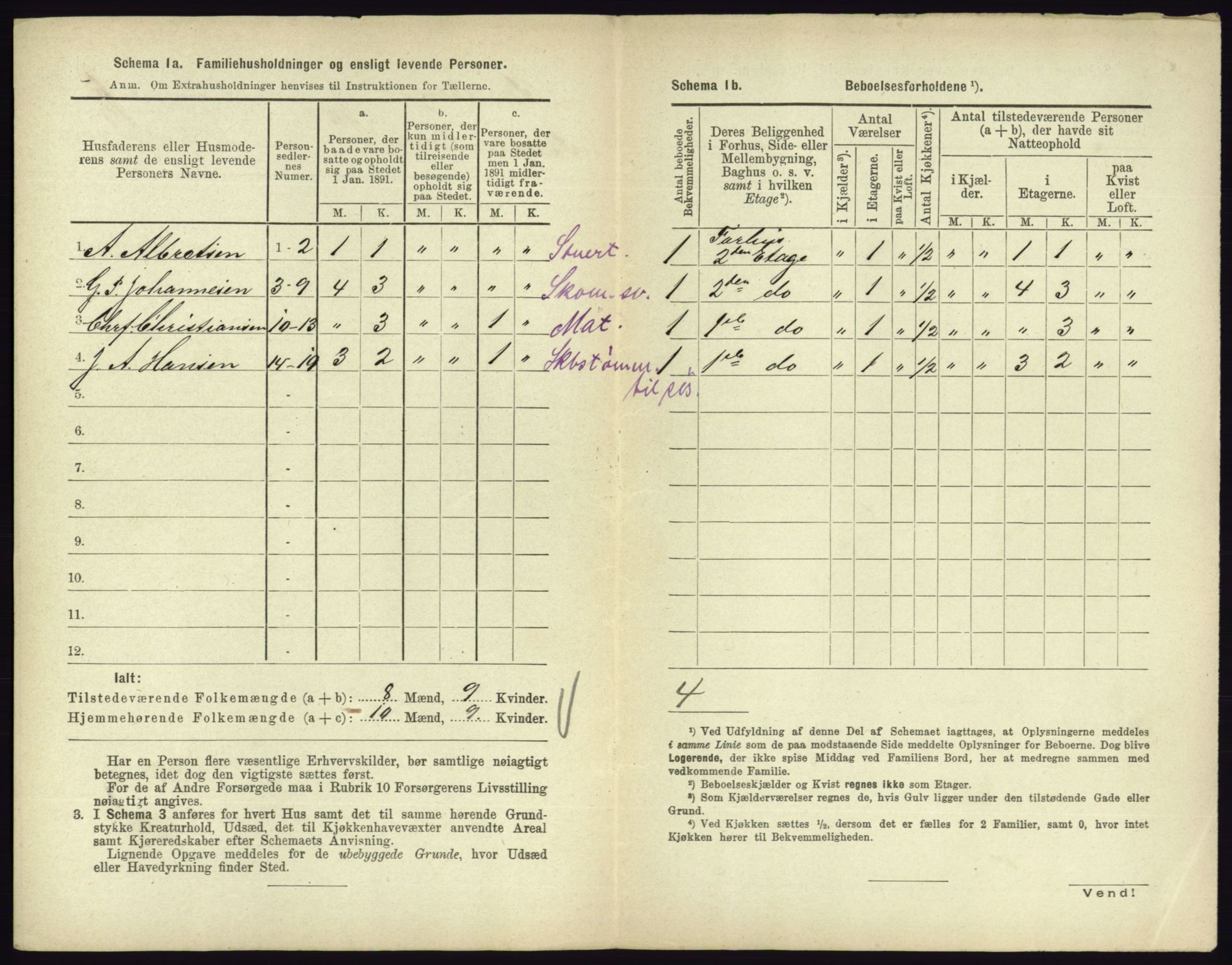 RA, 1891 census for 0705 Tønsberg, 1891, p. 829