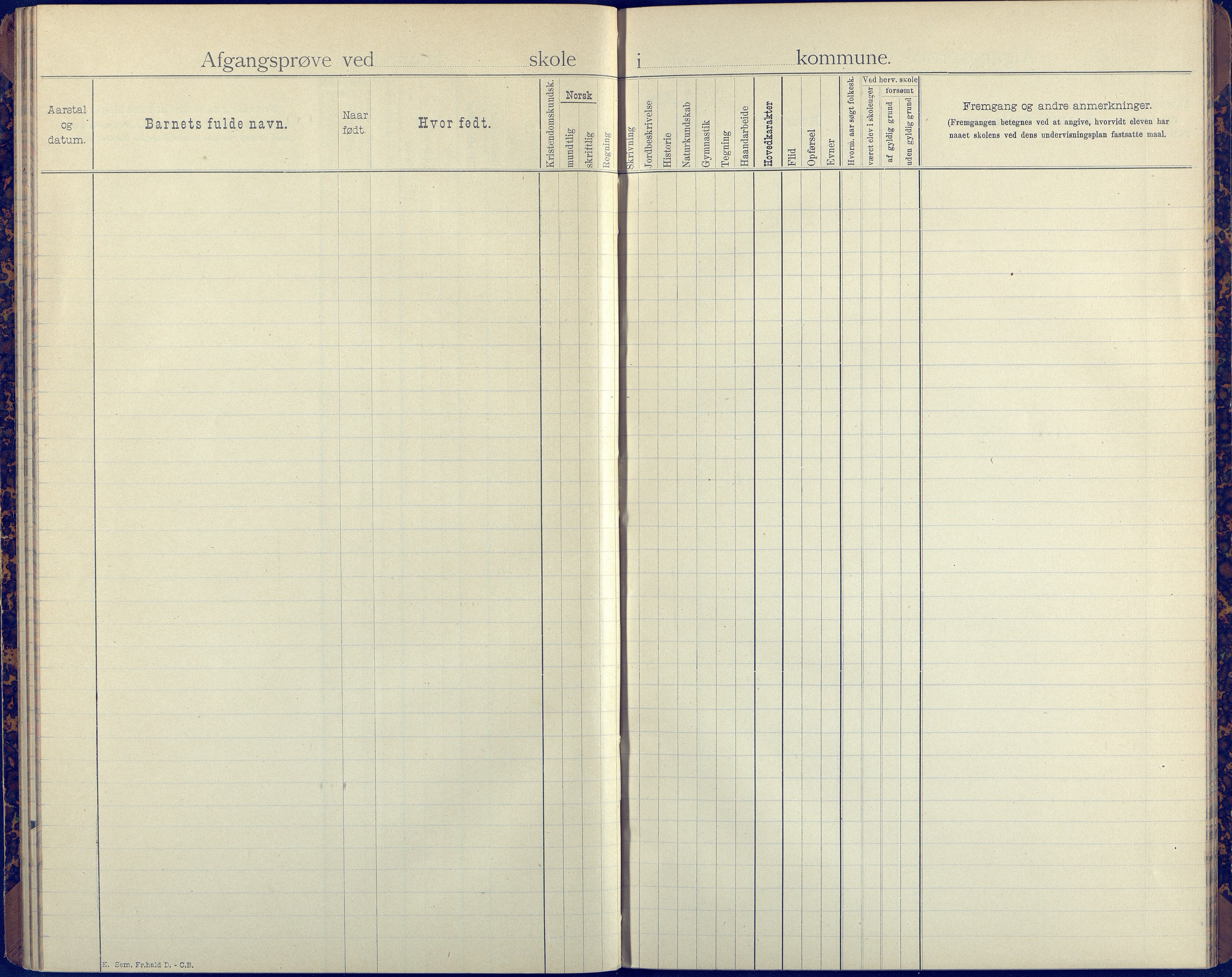 Hisøy kommune, Kolbjørnsvik Skole, AAKS/KA0922-550a/F02/L0001: Skoleprotokoll, 1886-1951