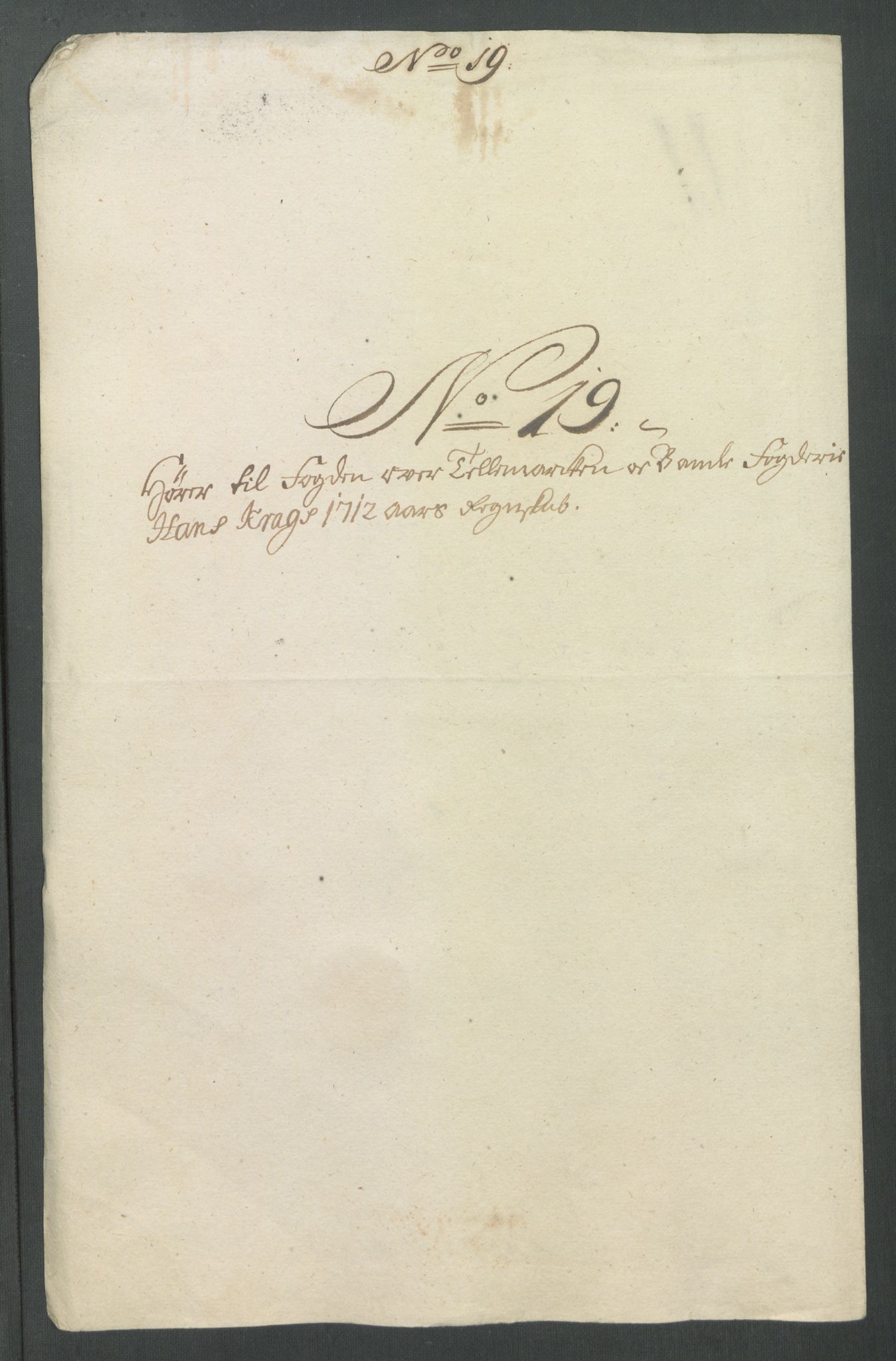 Rentekammeret inntil 1814, Reviderte regnskaper, Fogderegnskap, AV/RA-EA-4092/R36/L2123: Fogderegnskap Øvre og Nedre Telemark og Bamble, 1712, p. 246