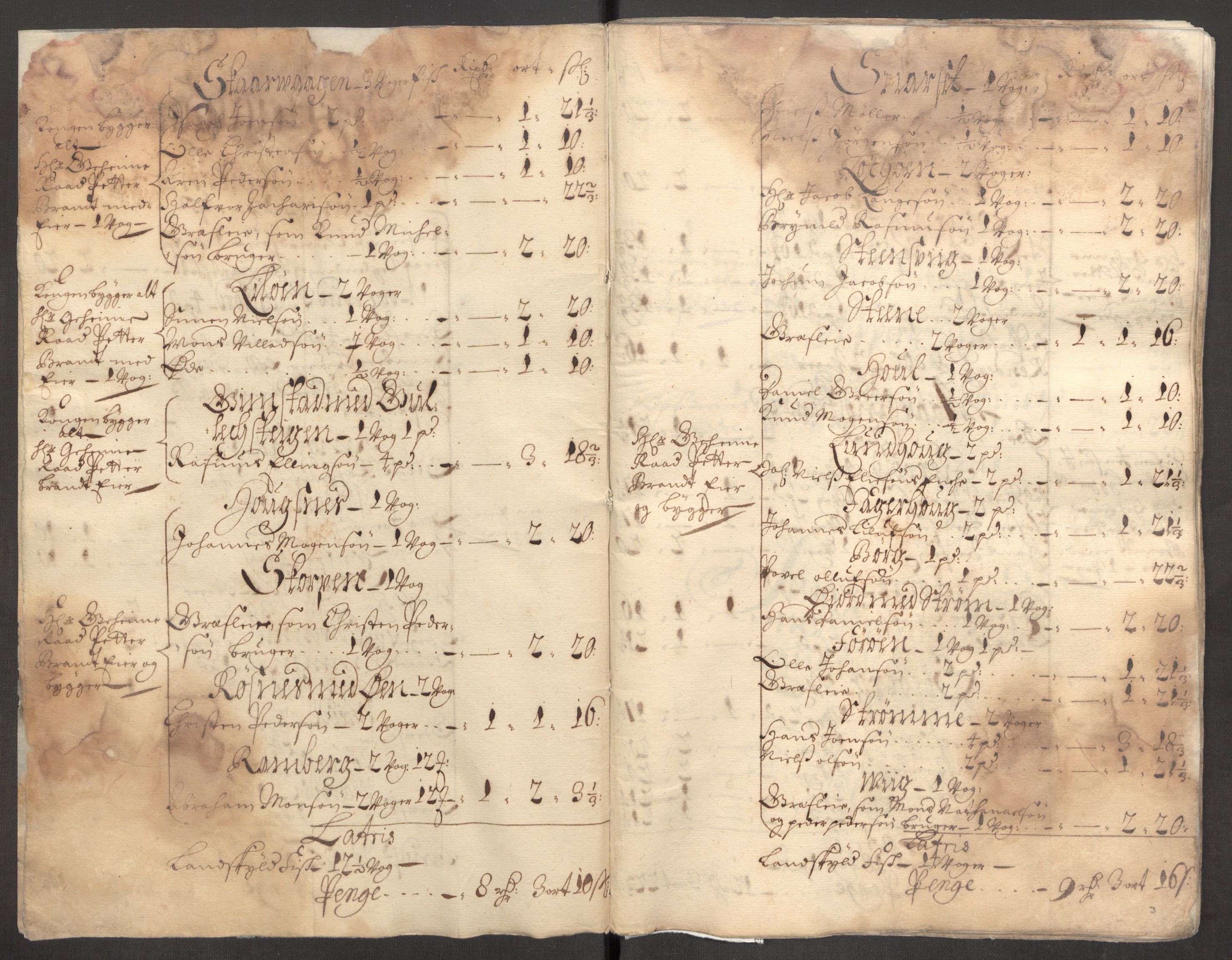 Rentekammeret inntil 1814, Reviderte regnskaper, Fogderegnskap, AV/RA-EA-4092/R67/L4678: Fogderegnskap Vesterålen, Andenes og Lofoten, 1696-1708, p. 6