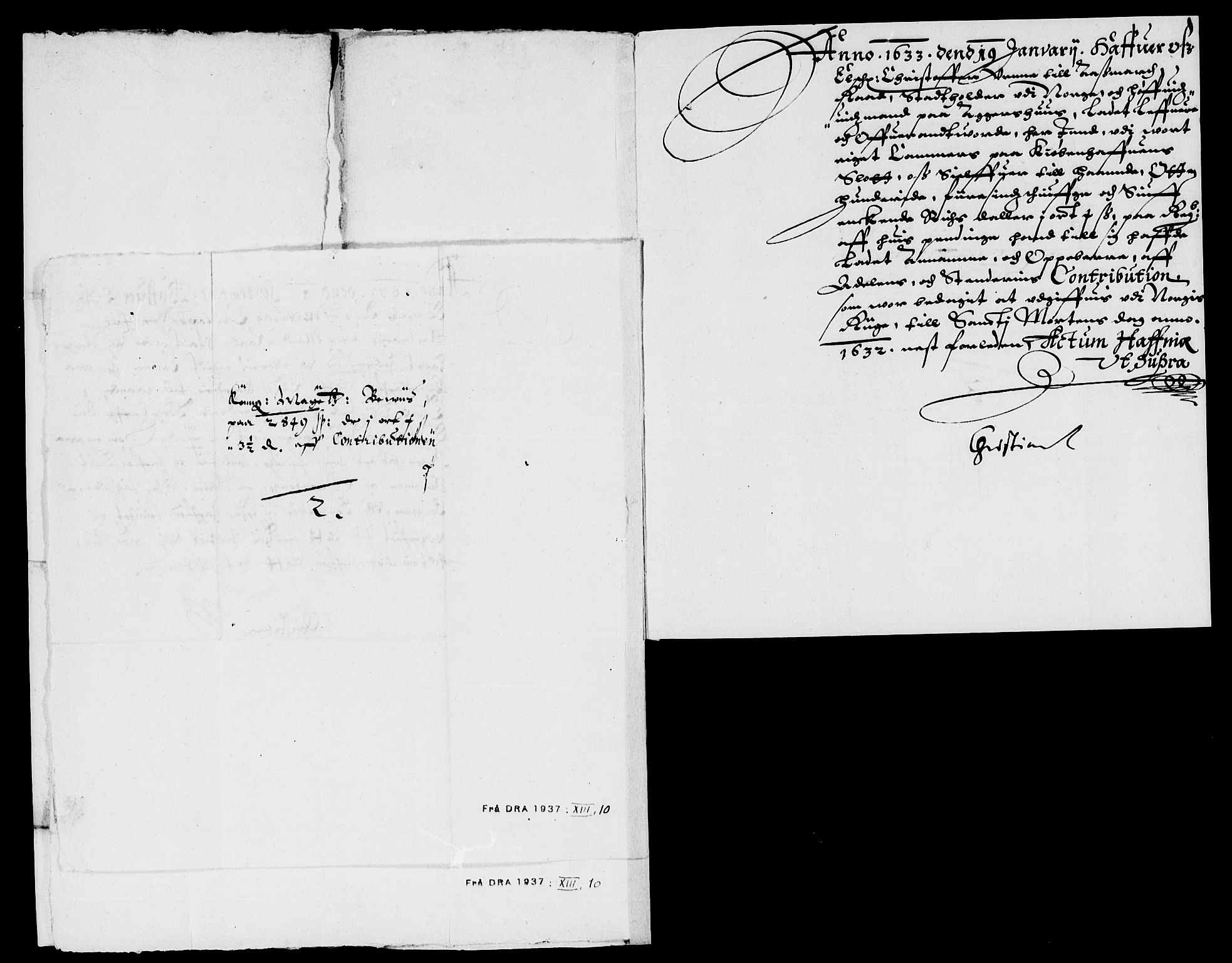 Rentekammeret inntil 1814, Reviderte regnskaper, Lensregnskaper, AV/RA-EA-5023/R/Rb/Rba/L0113: Akershus len, 1631-1634