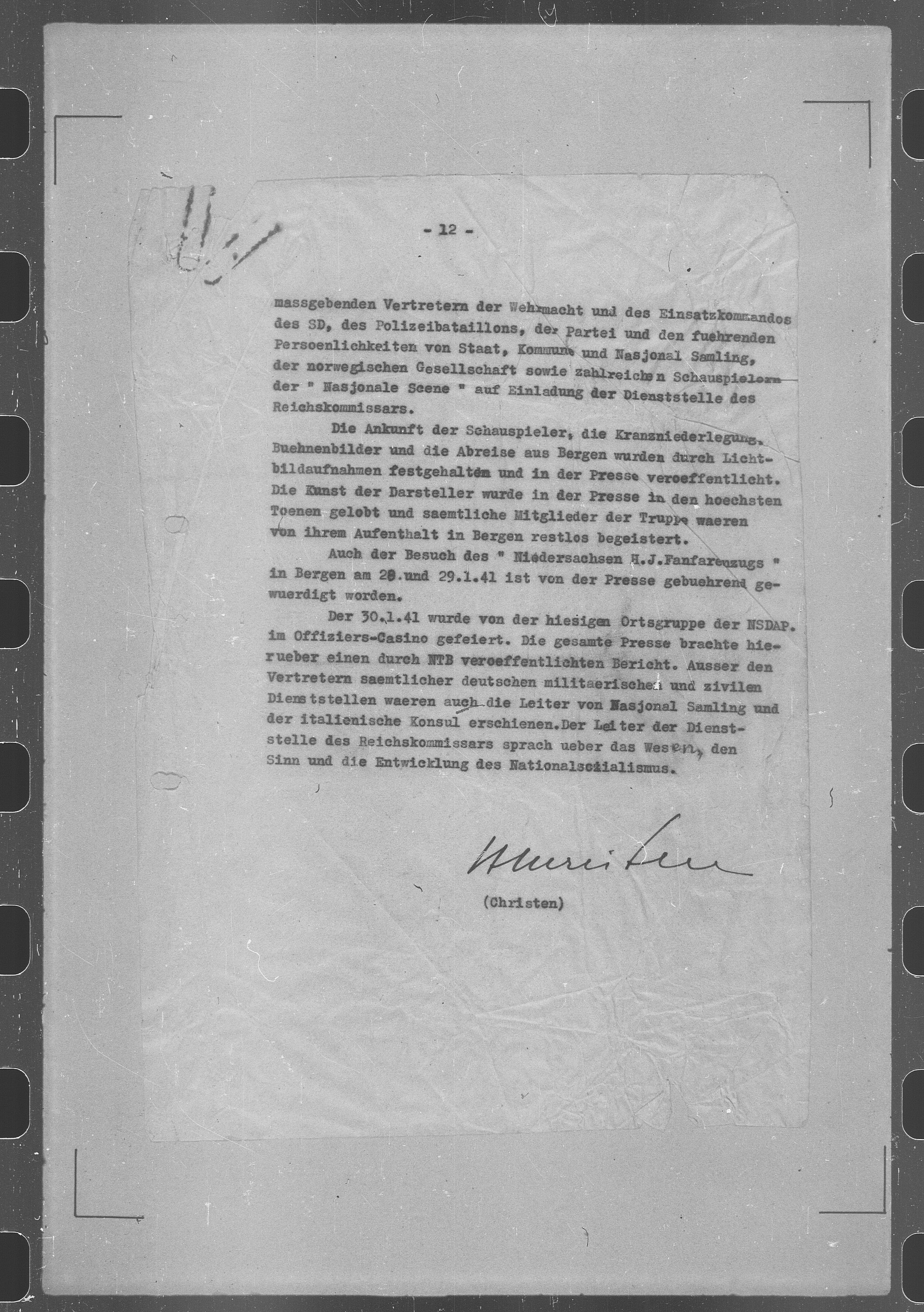 Documents Section, RA/RAFA-2200/V/L0074: Filmbiter uten nummer., 1940-1945, p. 402