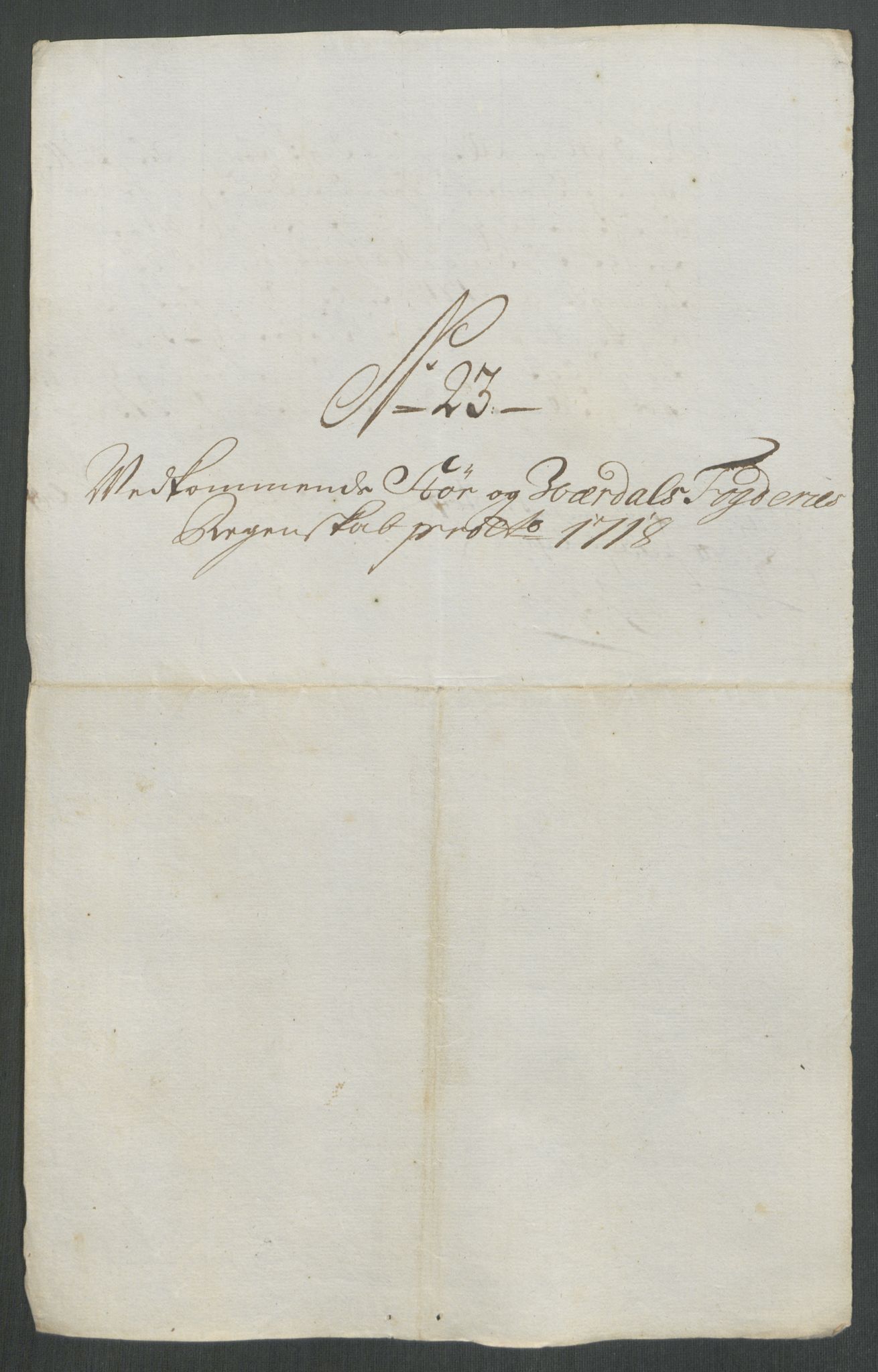 Rentekammeret inntil 1814, Reviderte regnskaper, Fogderegnskap, AV/RA-EA-4092/R62/L4208: Fogderegnskap Stjørdal og Verdal, 1718, p. 241