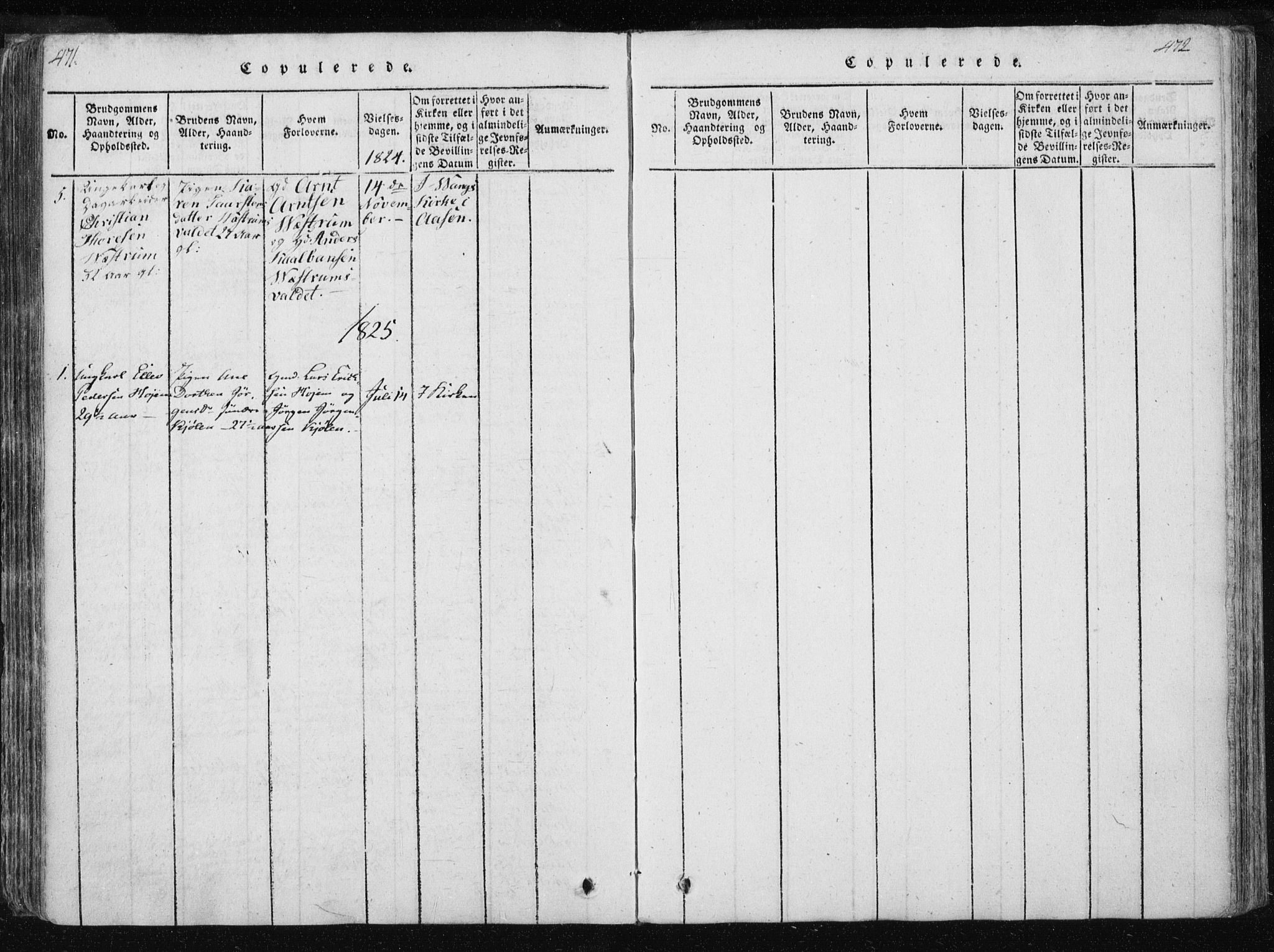 Ministerialprotokoller, klokkerbøker og fødselsregistre - Nord-Trøndelag, SAT/A-1458/717/L0148: Parish register (official) no. 717A04 /3, 1816-1825, p. 471-472
