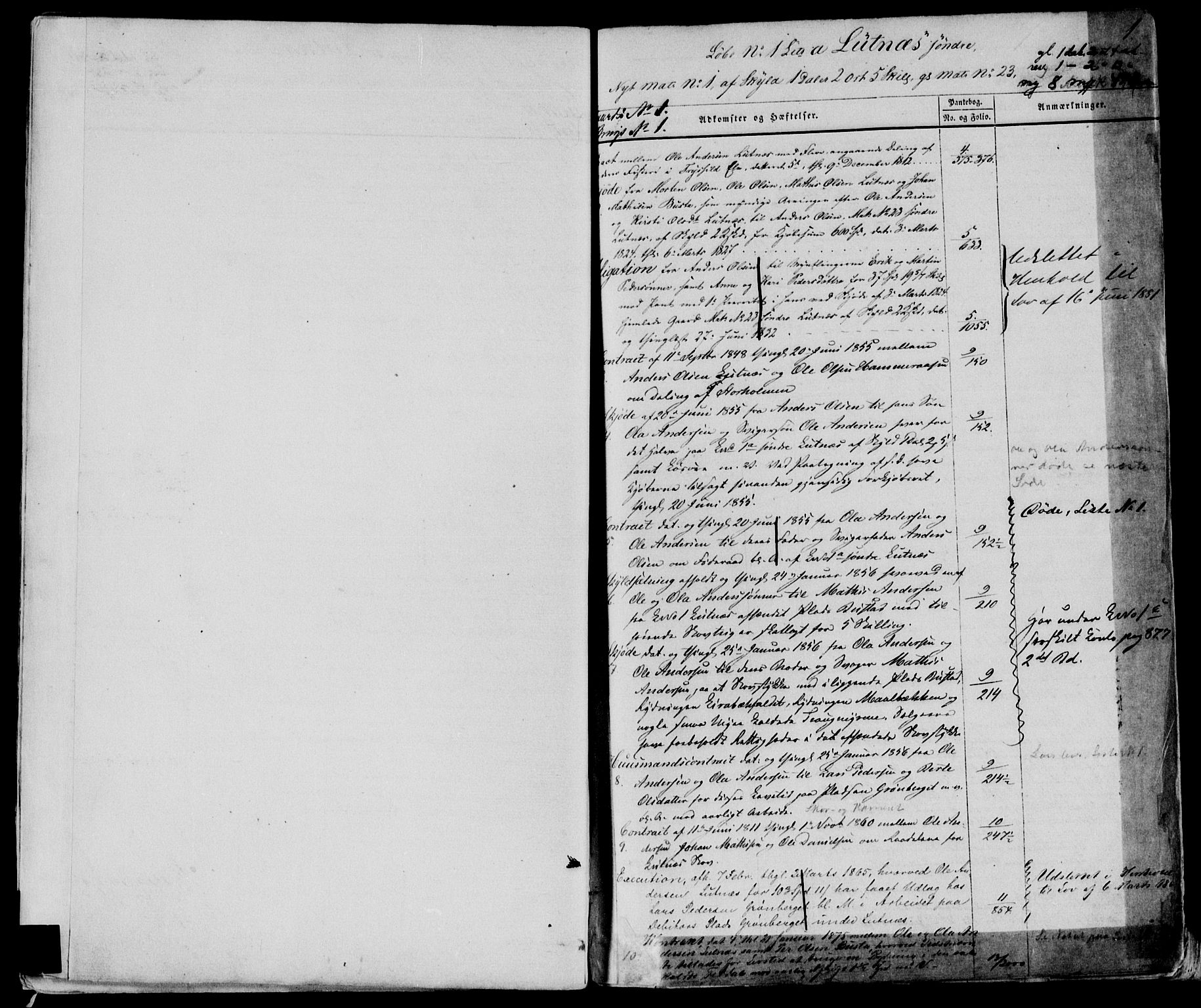 Sør-Østerdal sorenskriveri, AV/SAH-TING-018/H/Ha/Hab/L0036: Mortgage register no. 1, 1801-1888, p. 0-1