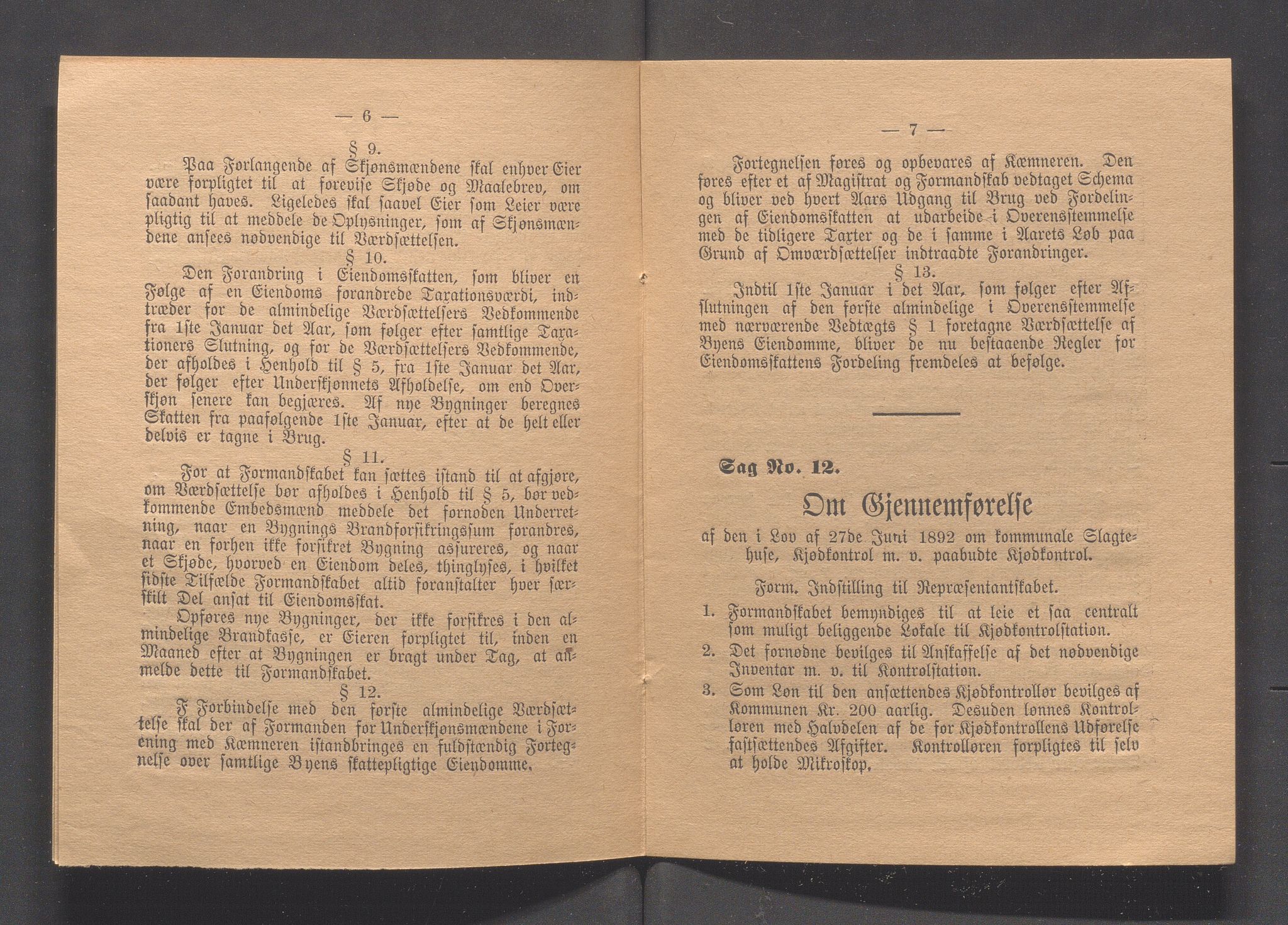 Haugesund kommune - Formannskapet og Bystyret, IKAR/A-740/A/Abb/L0001: Bystyreforhandlinger, 1889-1907, p. 133