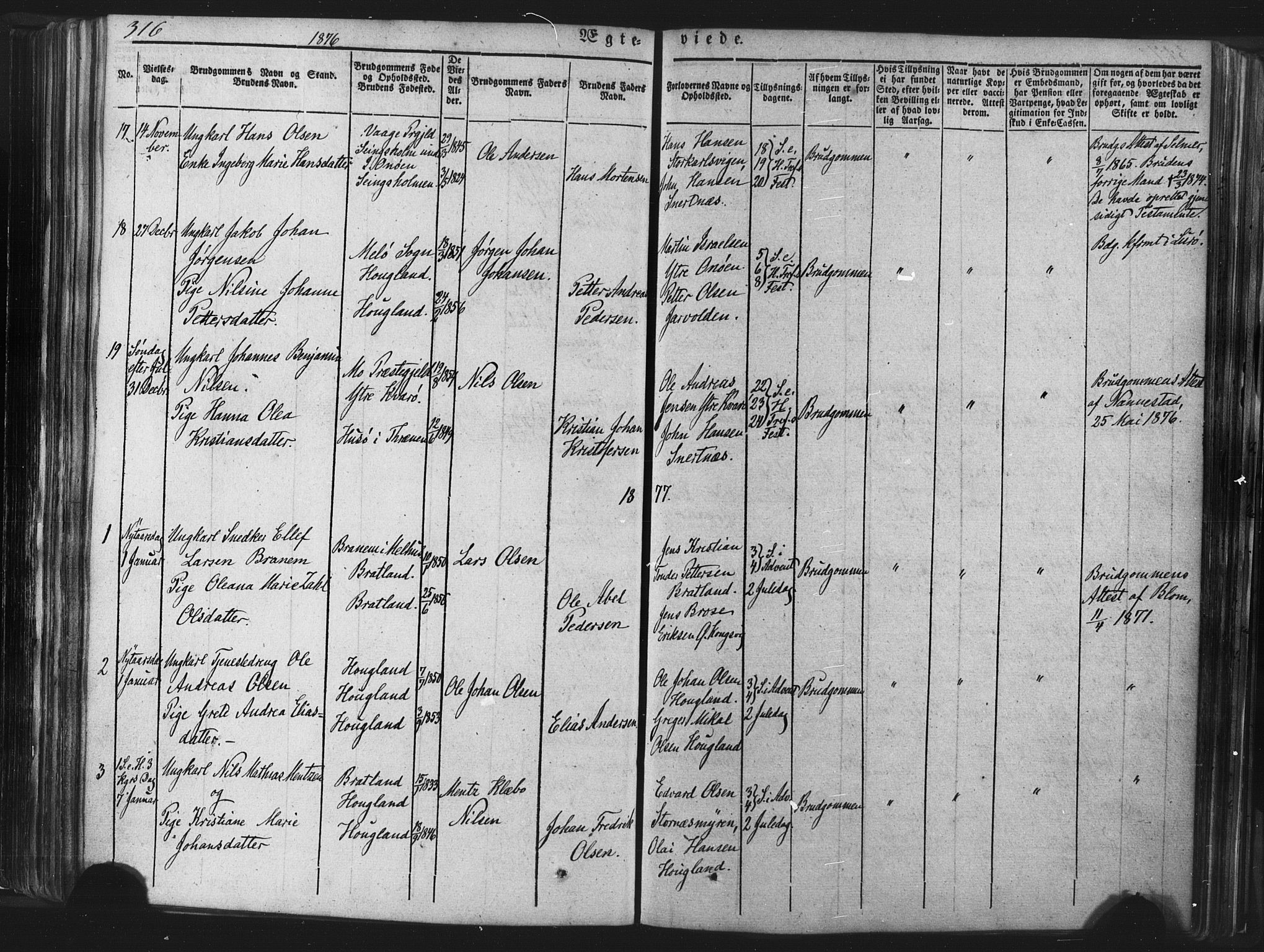 Ministerialprotokoller, klokkerbøker og fødselsregistre - Nordland, SAT/A-1459/839/L0567: Parish register (official) no. 839A04, 1863-1879, p. 316