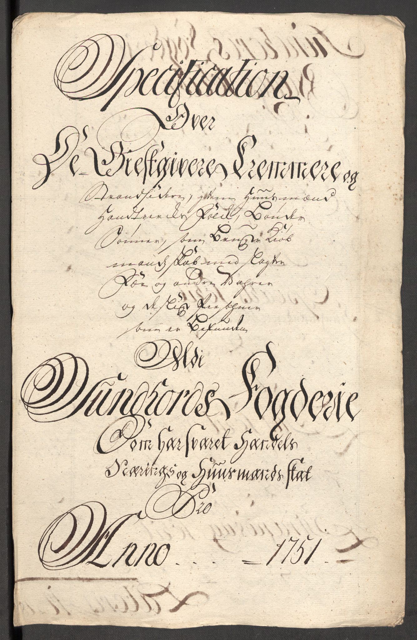 Rentekammeret inntil 1814, Reviderte regnskaper, Fogderegnskap, RA/EA-4092/R48/L3056: Fogderegnskap Sunnhordland og Hardanger, 1751, p. 141
