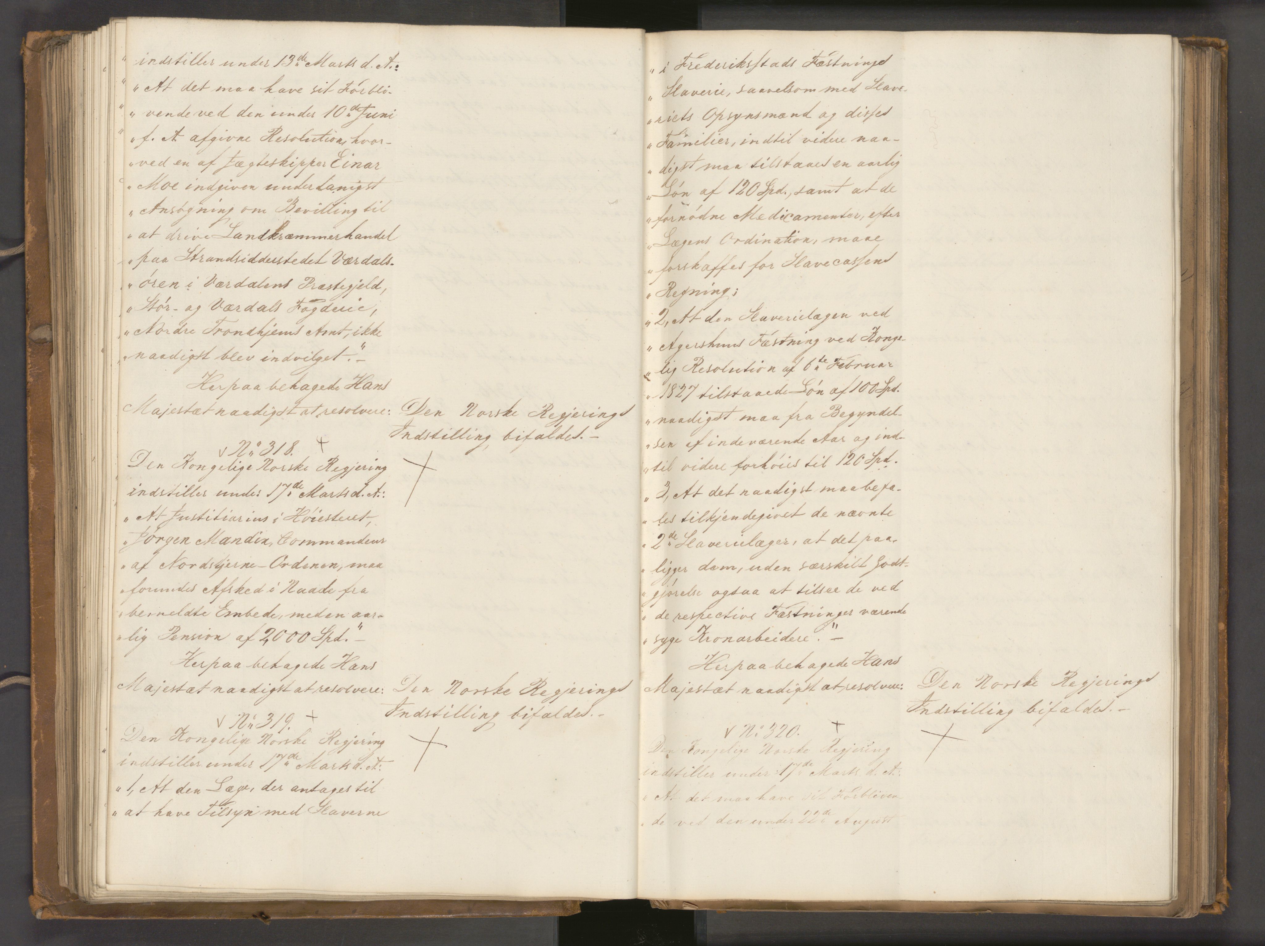 Statsrådssekretariatet, AV/RA-S-1001/A/Ab/L0040: Kgl. res. nr. 1-568, 1. halvår, 1835