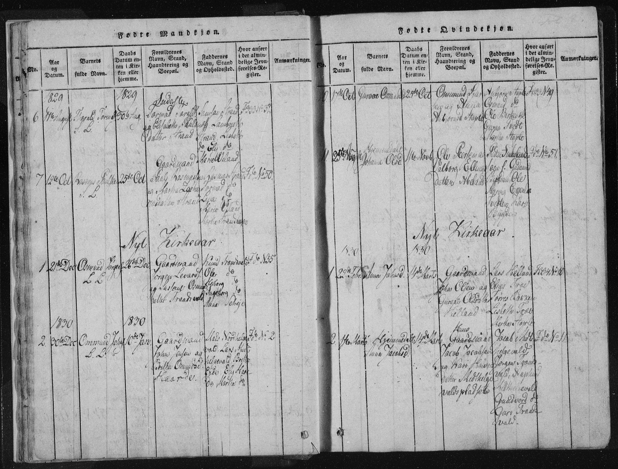 Vikedal sokneprestkontor, AV/SAST-A-101840/01/IV: Parish register (official) no. A 4, 1816-1850, p. 21