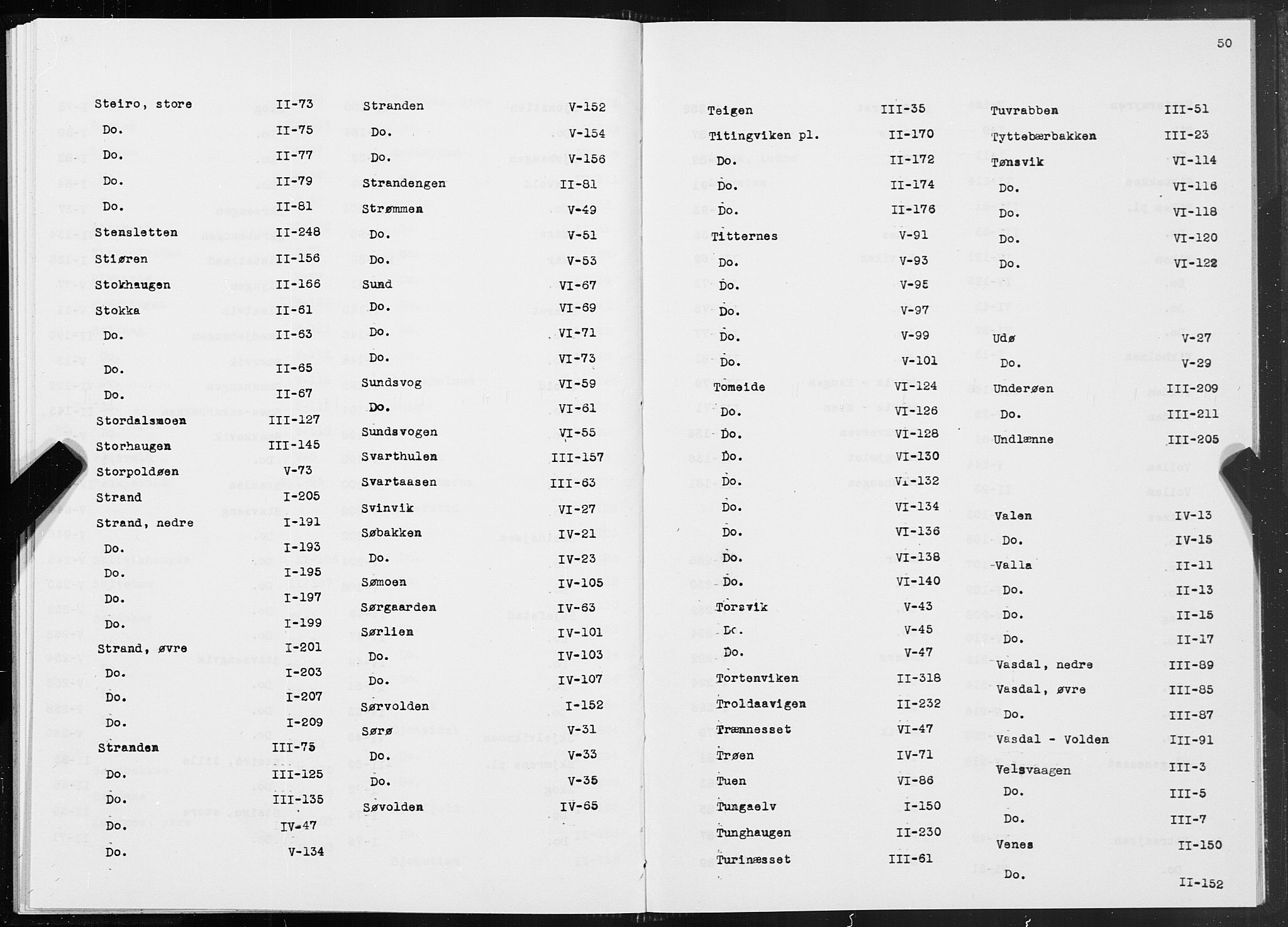 SAT, 1875 census for 1828P Nesna, 1875, p. 50