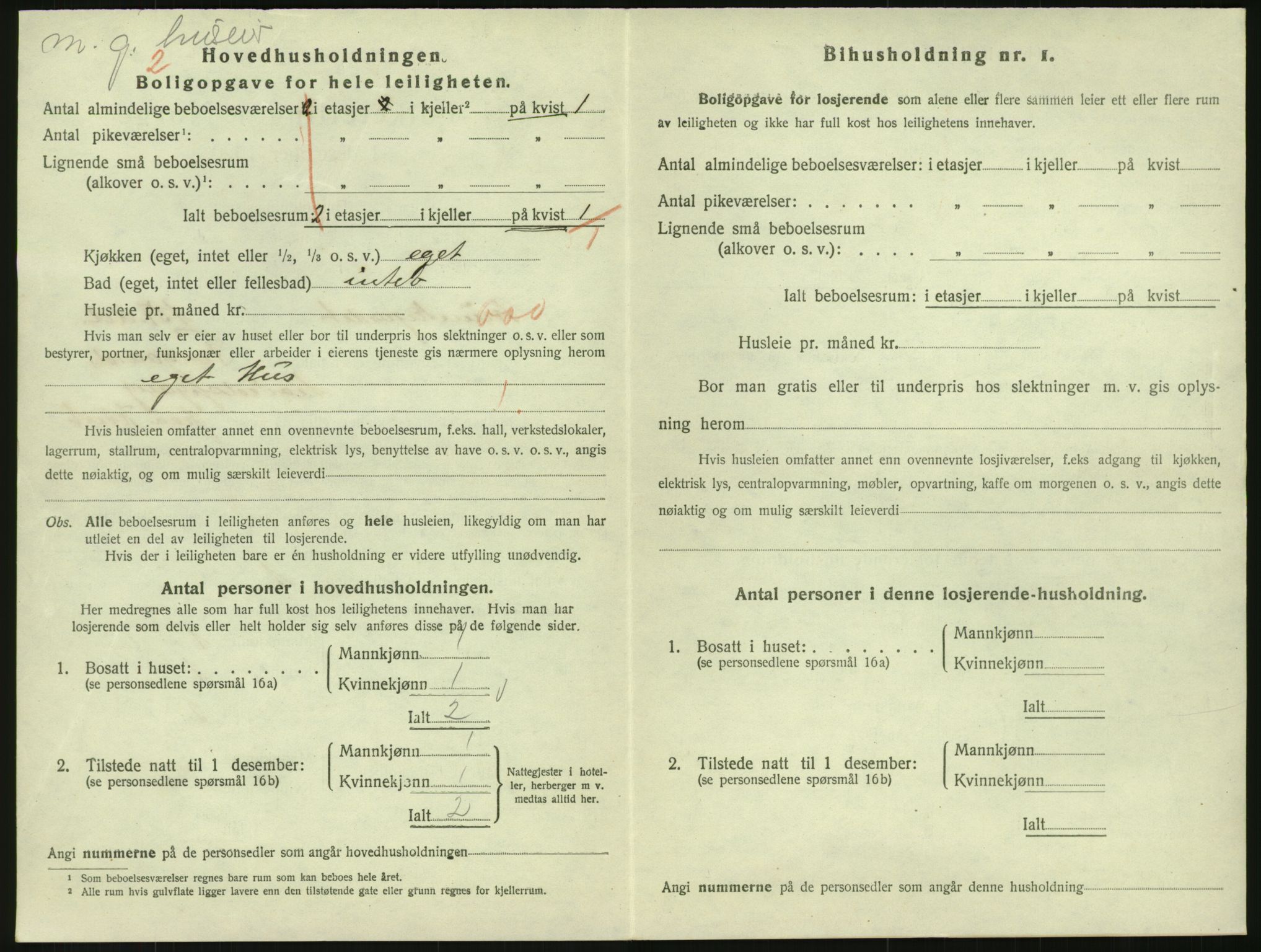 SAK, 1920 census for Arendal, 1920, p. 4837