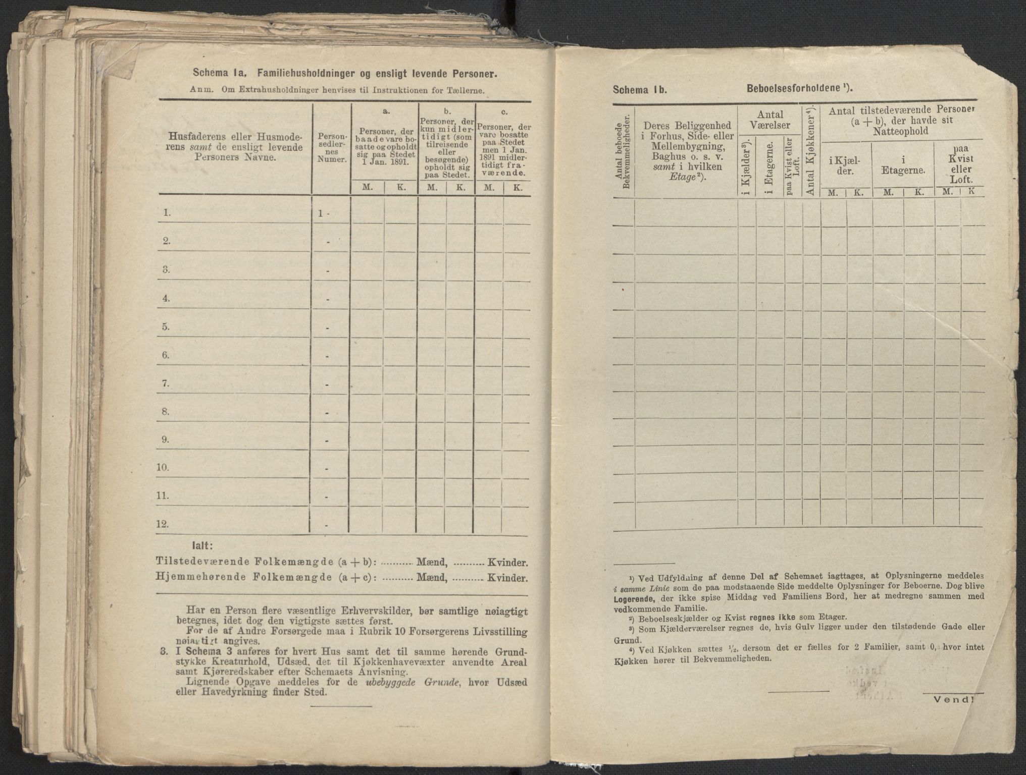 RA, 1891 Census for 1301 Bergen, 1891, p. 6736