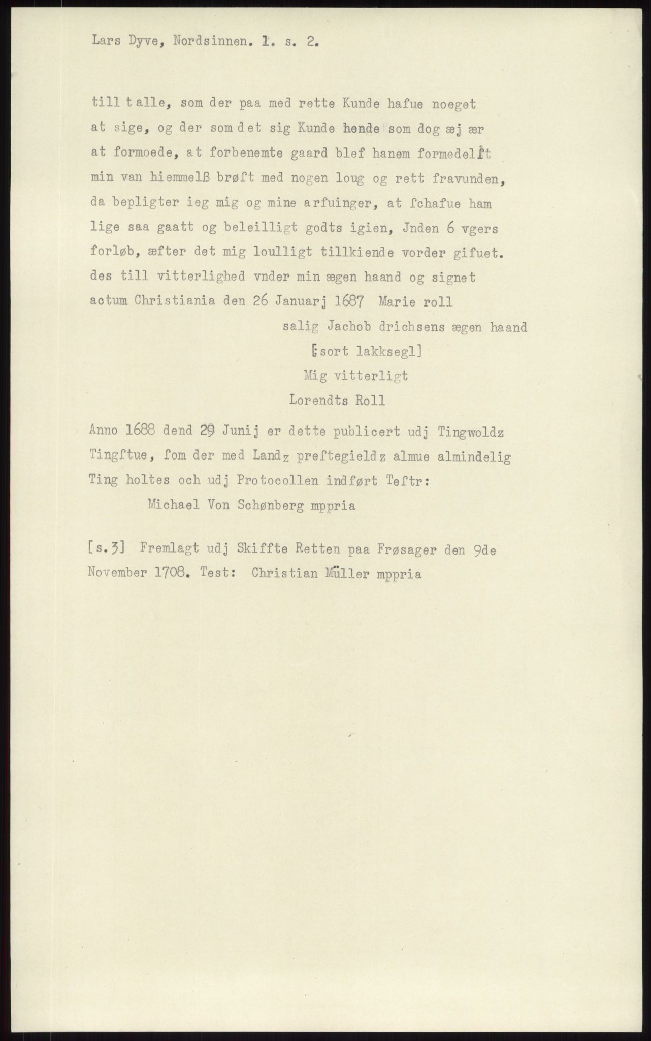 Samlinger til kildeutgivelse, Diplomavskriftsamlingen, RA/EA-4053/H/Ha, p. 1938