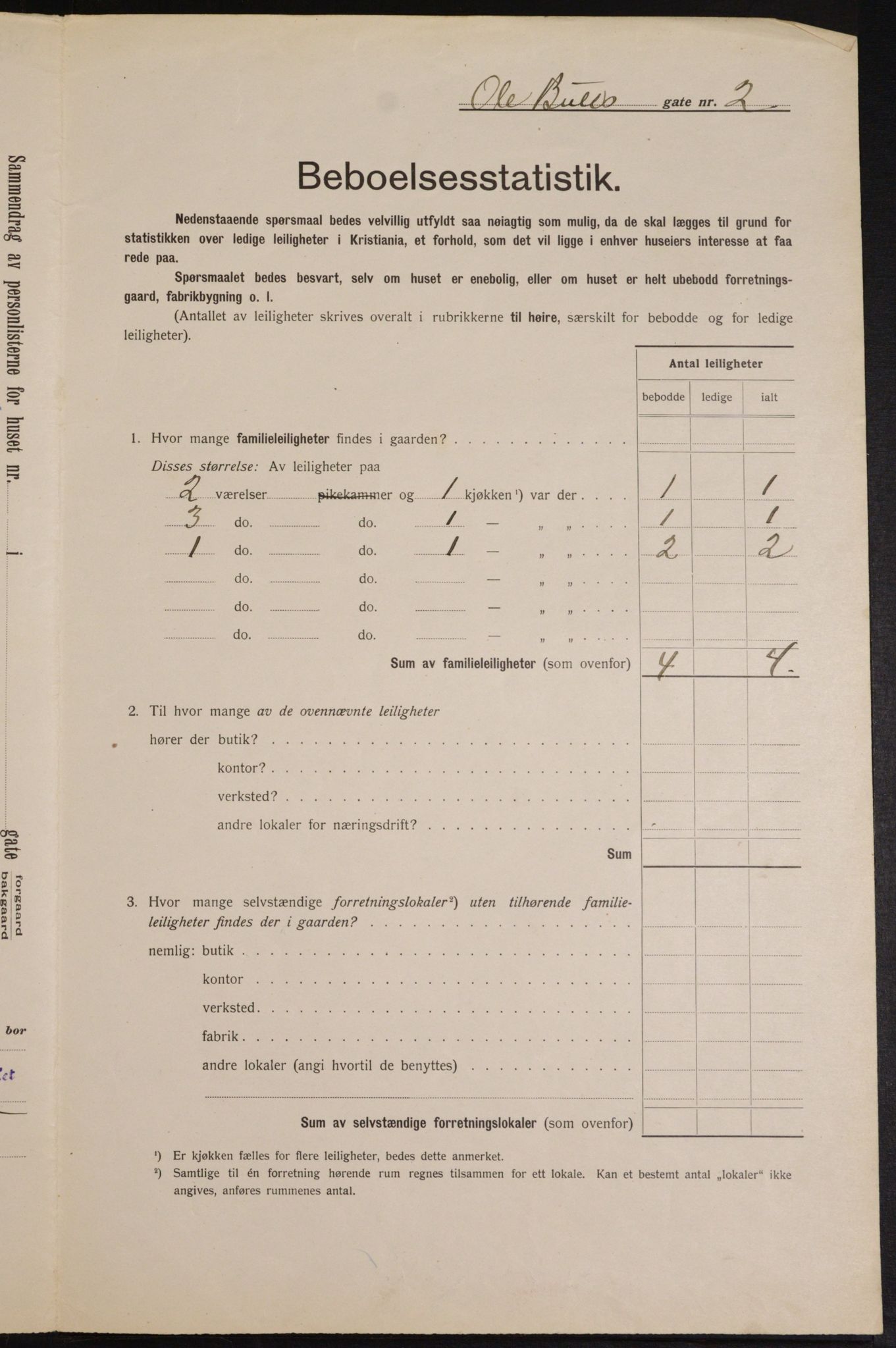 OBA, Municipal Census 1913 for Kristiania, 1913, p. 75546