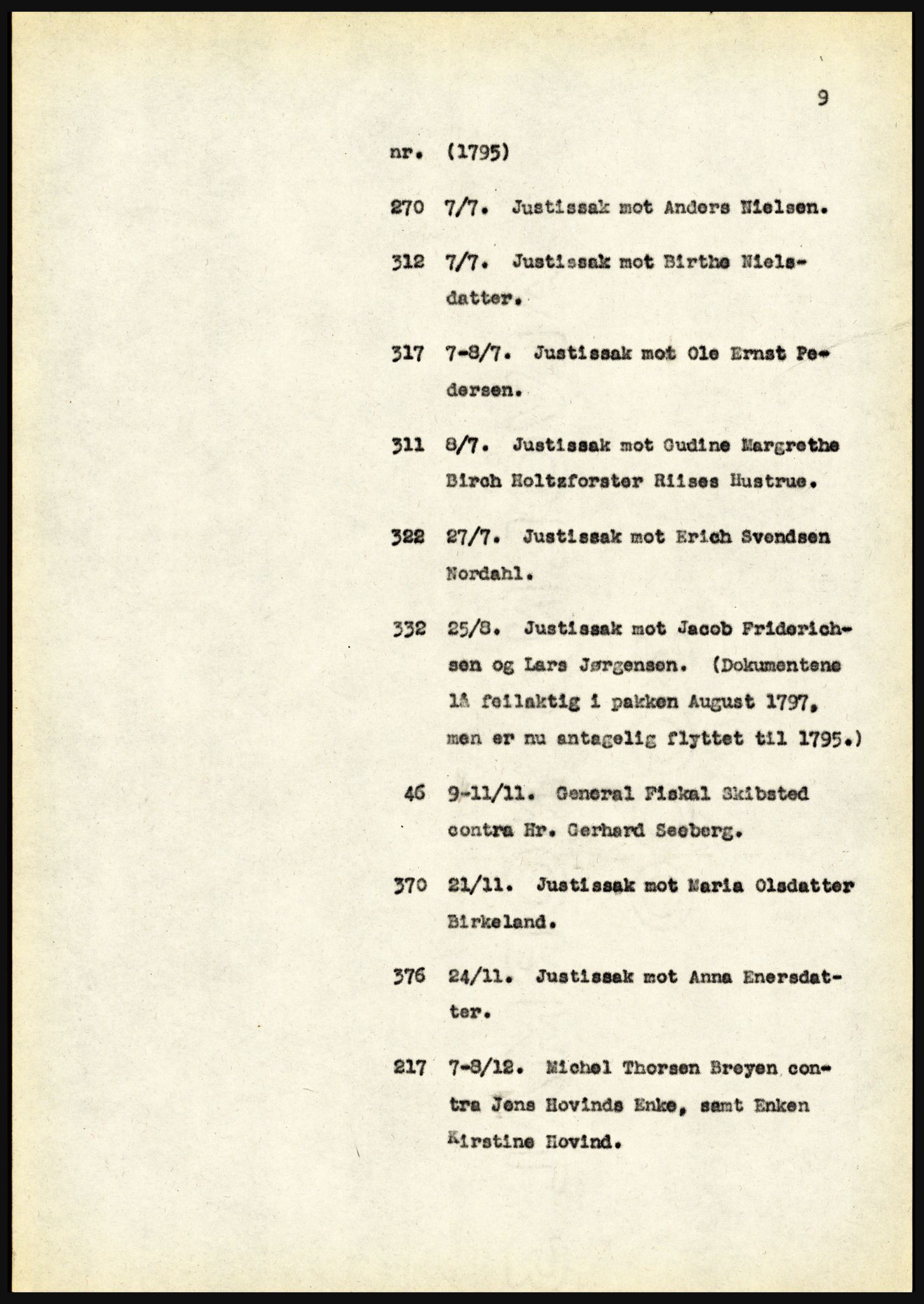 Riksarkivet, Seksjon for eldre arkiv og spesialsamlinger, AV/RA-EA-6797/H/Ha, 1953, p. 9