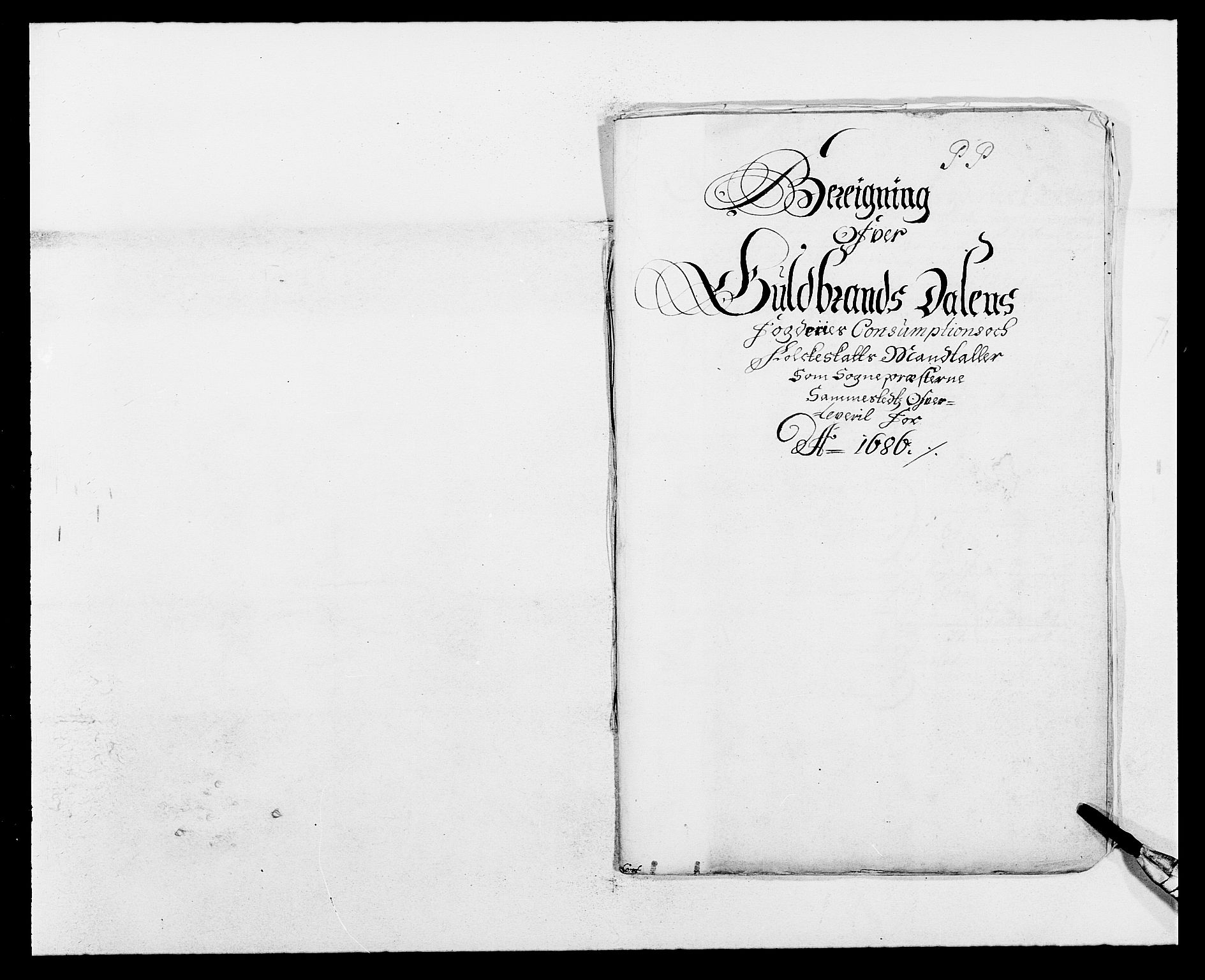 Rentekammeret inntil 1814, Reviderte regnskaper, Fogderegnskap, AV/RA-EA-4092/R17/L1161: Fogderegnskap Gudbrandsdal, 1682-1689, p. 242