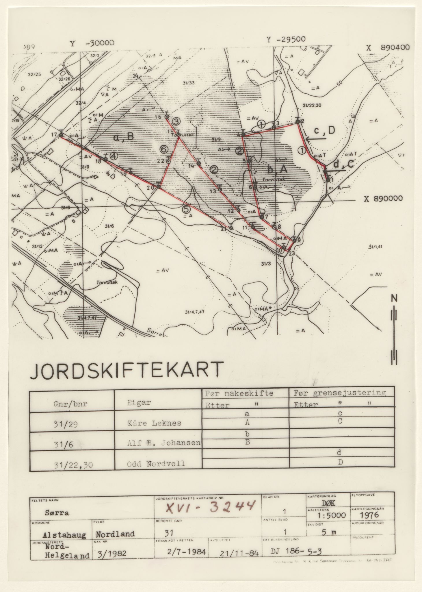 Jordskifteverkets kartarkiv, AV/RA-S-3929/T, 1859-1988, p. 4233