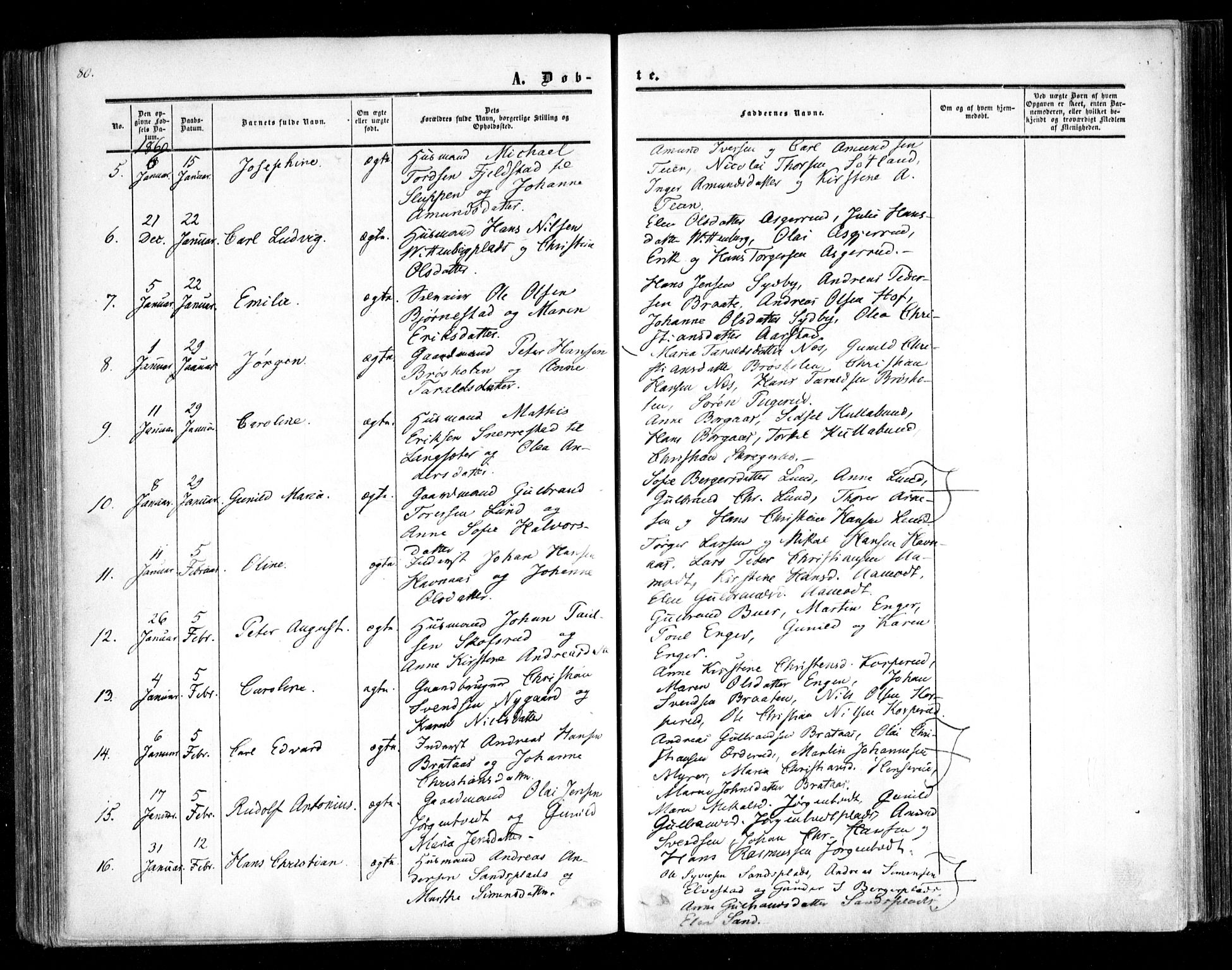 Trøgstad prestekontor Kirkebøker, SAO/A-10925/F/Fa/L0008.a: Parish register (official) no. I 8A, 1855-1864, p. 80