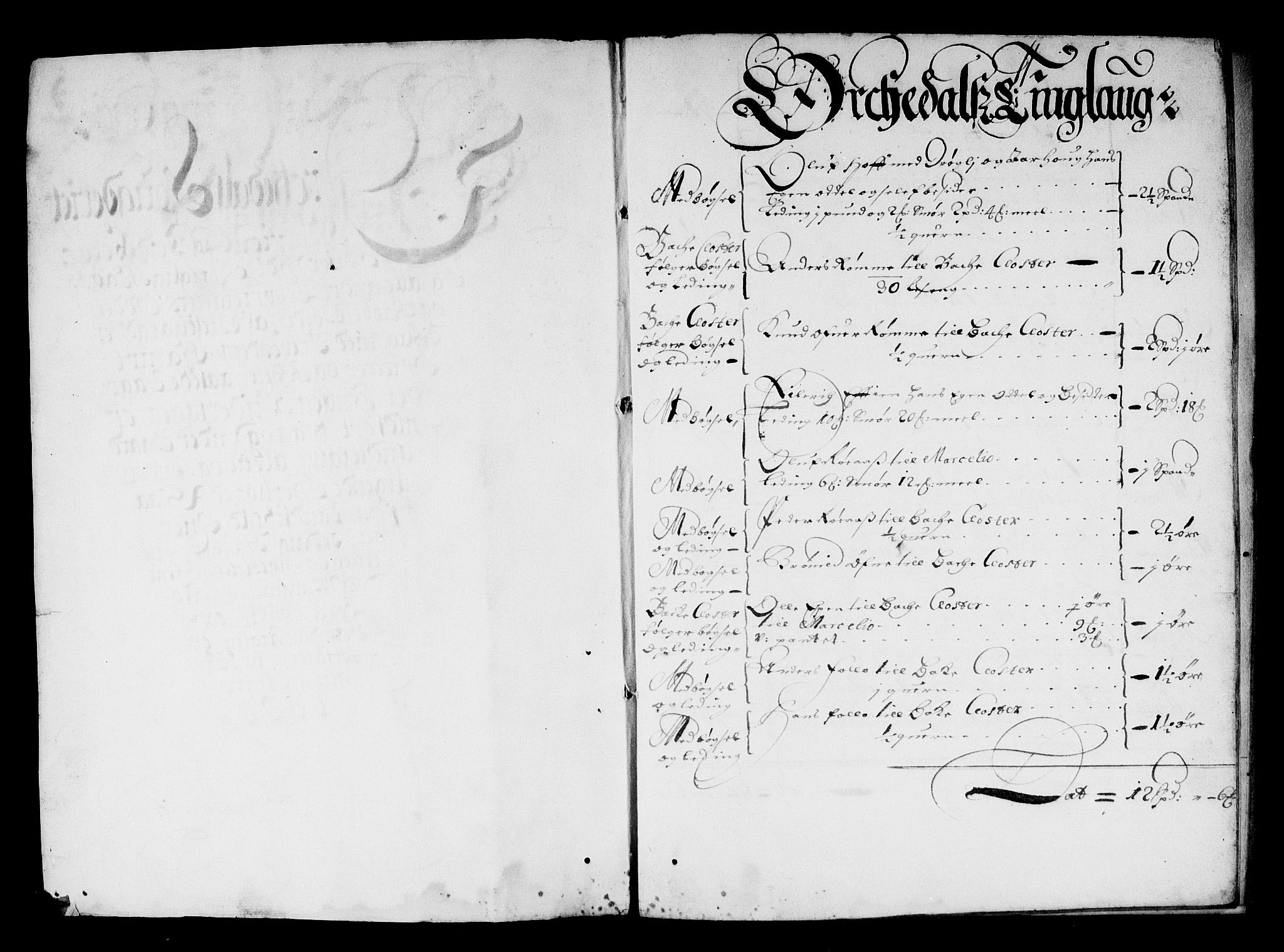 Rentekammeret inntil 1814, Reviderte regnskaper, Stiftamtstueregnskaper, Trondheim stiftamt og Nordland amt, RA/EA-6044/R/Rg/L0067: Trondheim stiftamt og Nordland amt, 1682