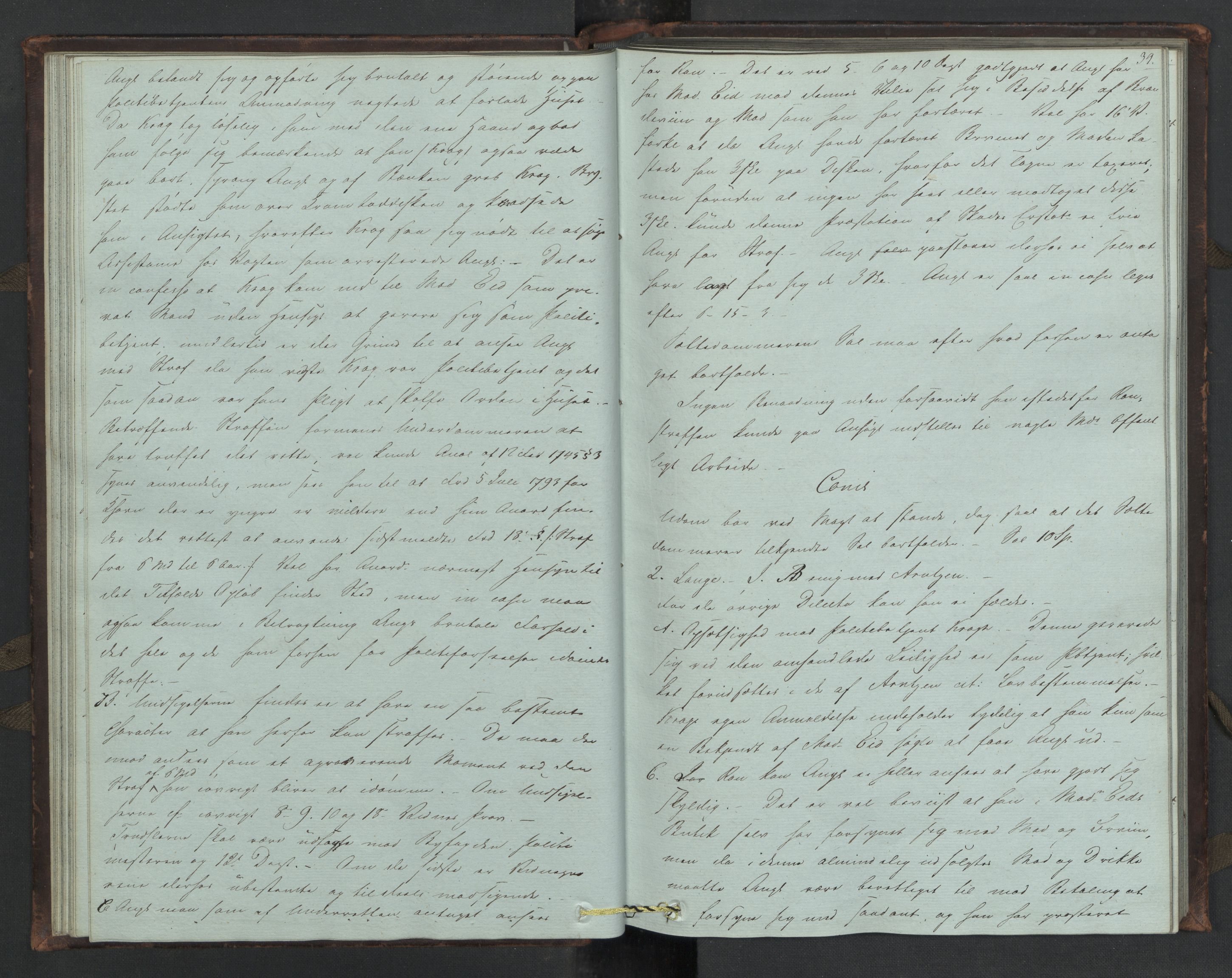 Høyesterett, AV/RA-S-1002/E/Eb/Eba/L0023/0001: Voteringsprotokoller / Voteringsprotokoll, 1835, p. 38b-39a