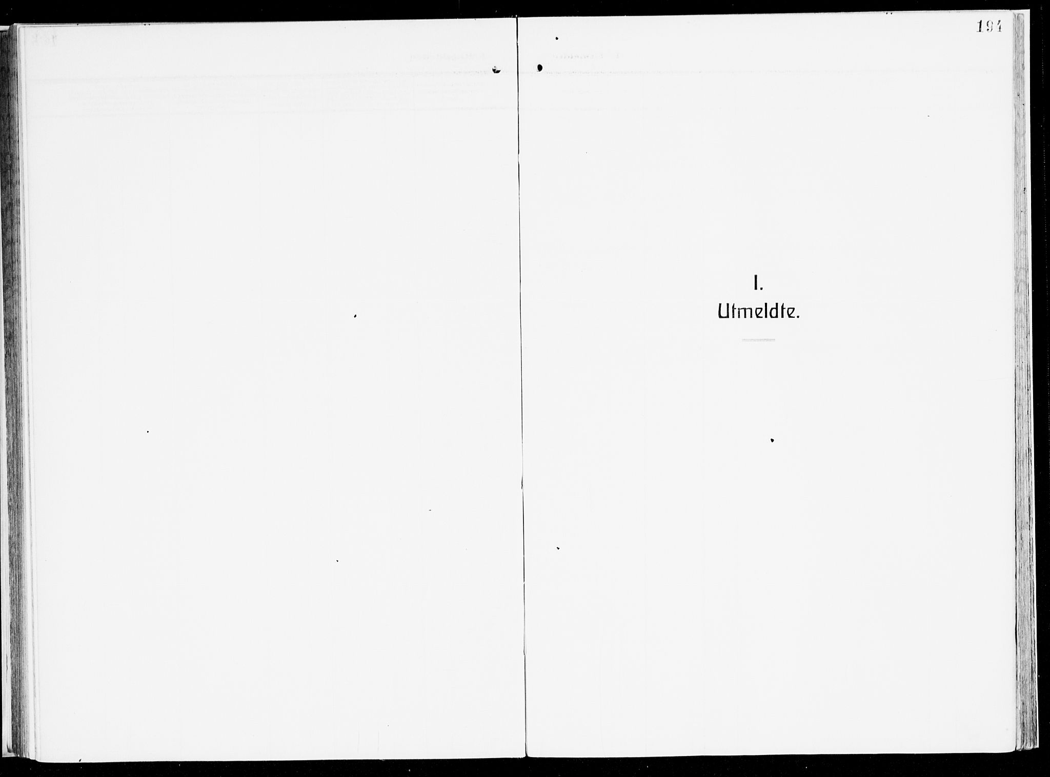 Stryn Sokneprestembete, SAB/A-82501: Parish register (official) no. B 2, 1908-1936, p. 194