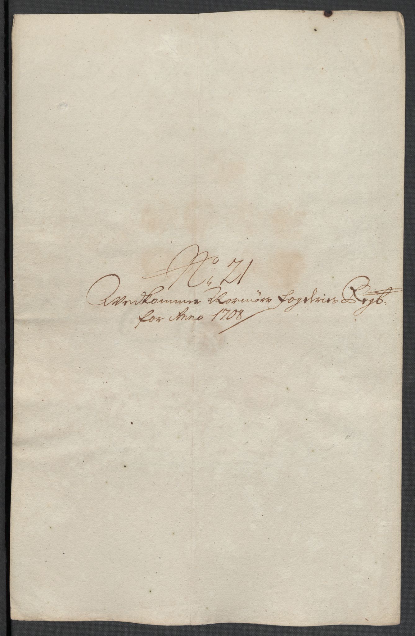 Rentekammeret inntil 1814, Reviderte regnskaper, Fogderegnskap, AV/RA-EA-4092/R56/L3743: Fogderegnskap Nordmøre, 1708, p. 148