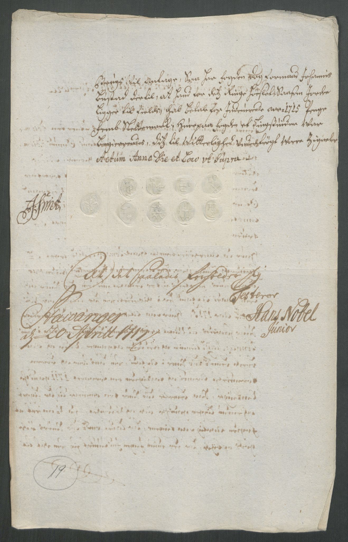 Rentekammeret inntil 1814, Reviderte regnskaper, Fogderegnskap, AV/RA-EA-4092/R47/L2868: Fogderegnskap Ryfylke, 1715, p. 219