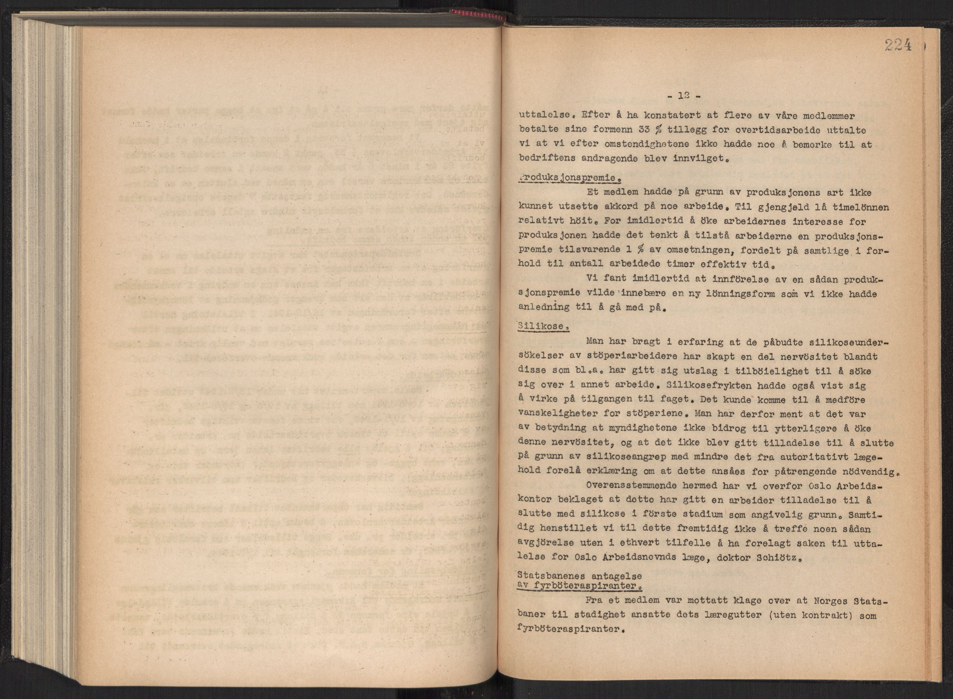 Teknologibedriftenes Landsforening TBL, AV/RA-PA-1700/A/Ad/L0006: Årsberetning med register, 1937-1943, p. 224