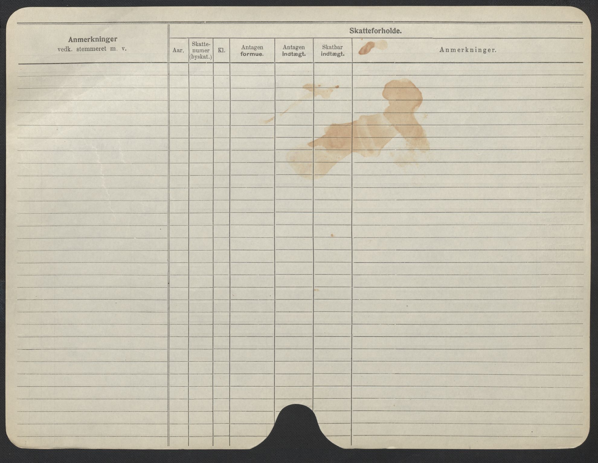 Oslo folkeregister, Registerkort, AV/SAO-A-11715/F/Fa/Fac/L0017: Kvinner, 1906-1914, p. 100b