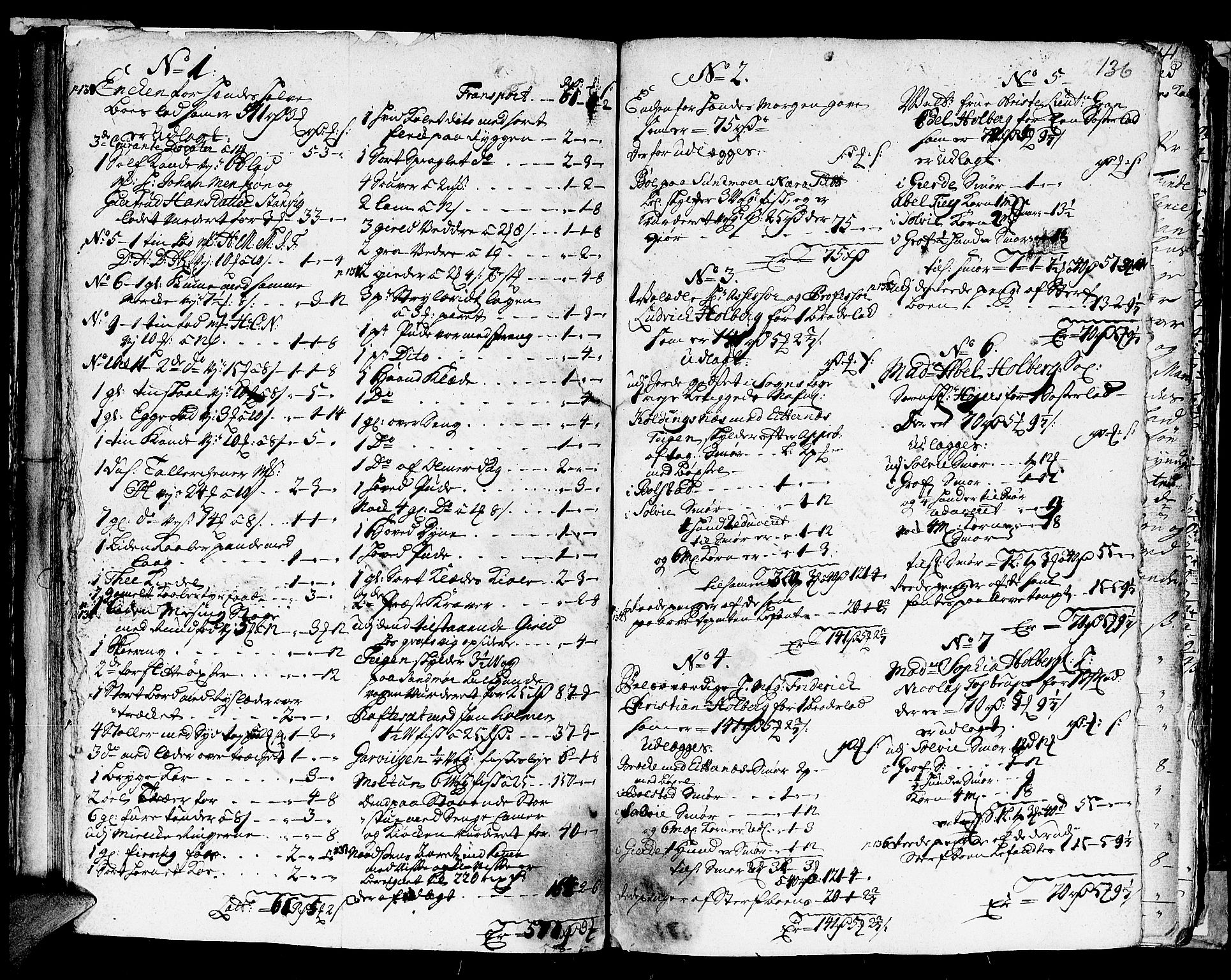 Sunnmøre prosti, AV/SAT-A-6501/I/I1/L0004: Skifteprotokoll, 1719-1731, p. 135b-136a